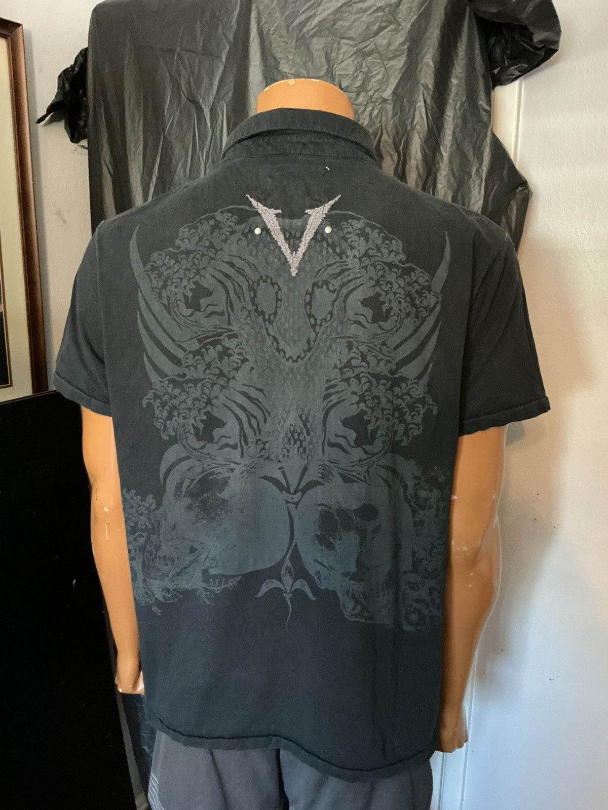 Civil Society Y2K Civil Society For The People Koi Cyber Grunge Polo Shirt Size US XL / EU 56 / 4 - 13 Thumbnail