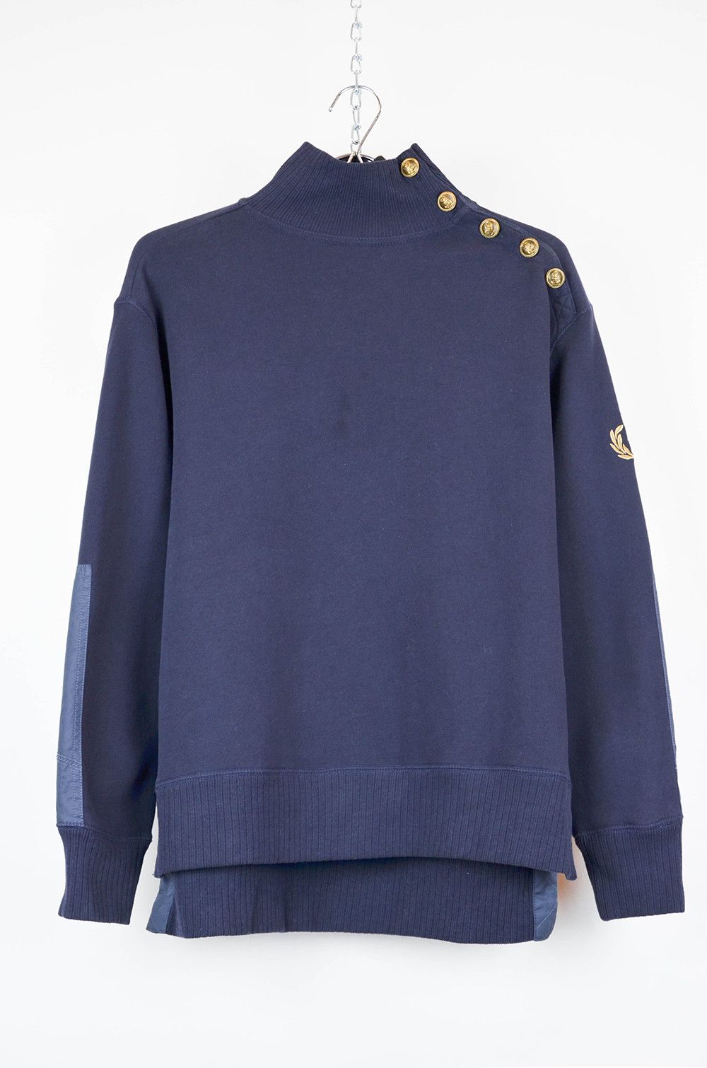 Polo Ralph Lauren Polo Ralph Lauren Navy Sweater Mock Neck – Size S Size S / US 4 / IT 40 - 1 Thumbnail
