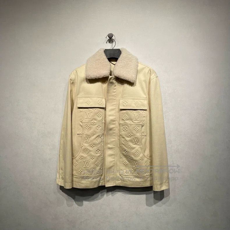 Louis Vuitton Louis Vuitton Full logo lumberjack denim jacket Size US S / EU 44-46 / 1 - 1 Thumbnail