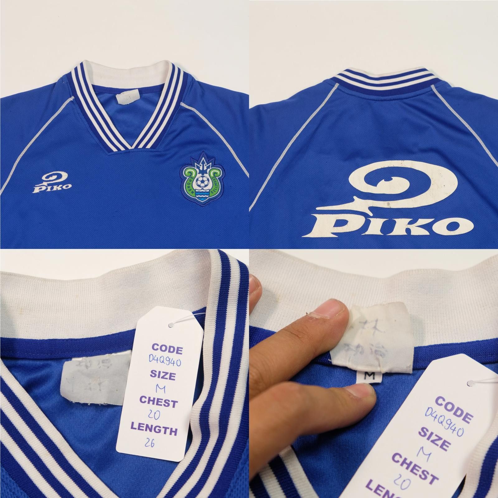 Evan Picone 2005/06 Shonan Bellmare Training Shirt Piko J-League (M) Size US M / EU 48-50 / 2 - 5 Thumbnail