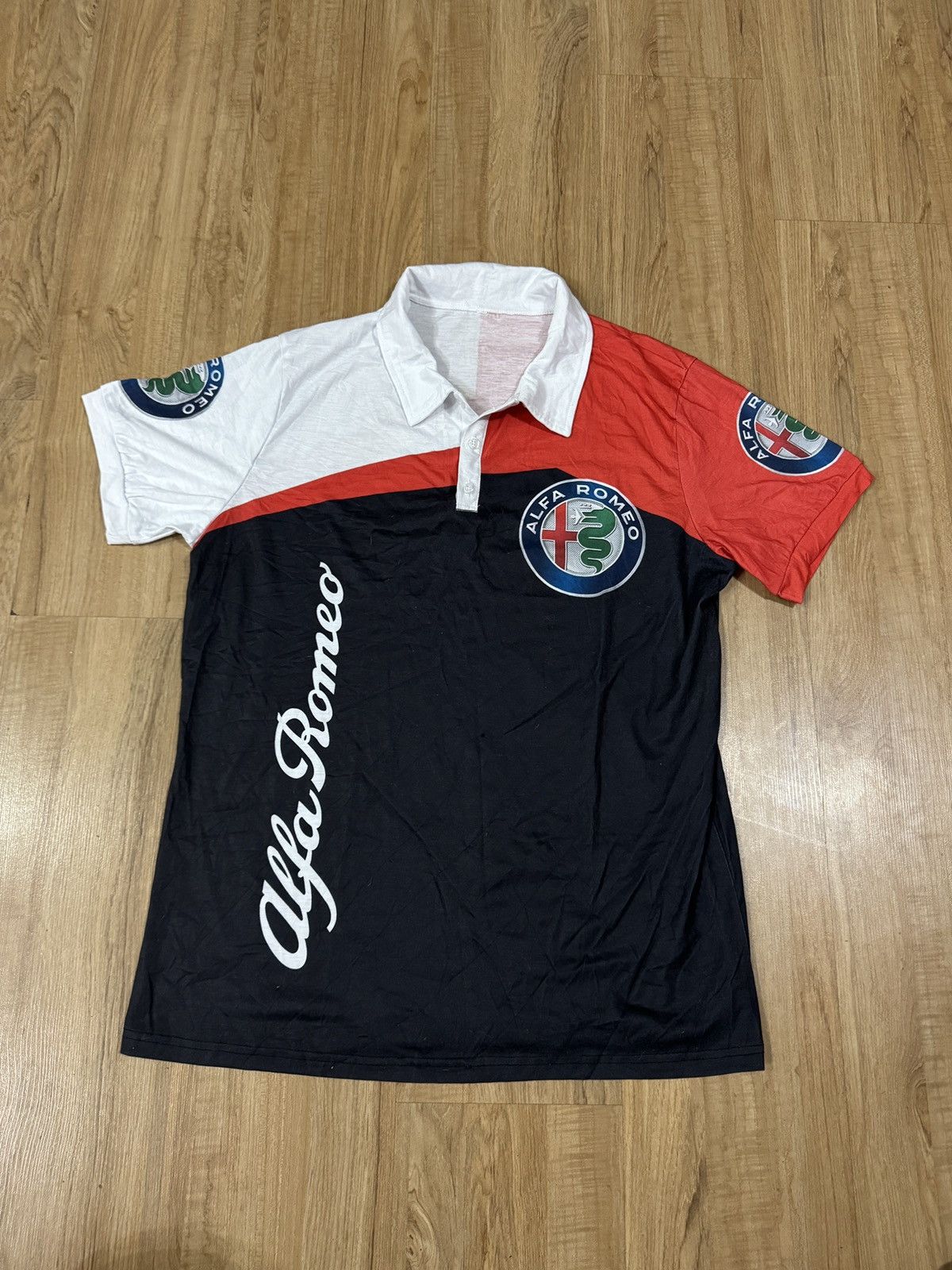 Other ALFA ROMEO polo shirt Size US L / EU 52-54 / 3 - 1 Thumbnail