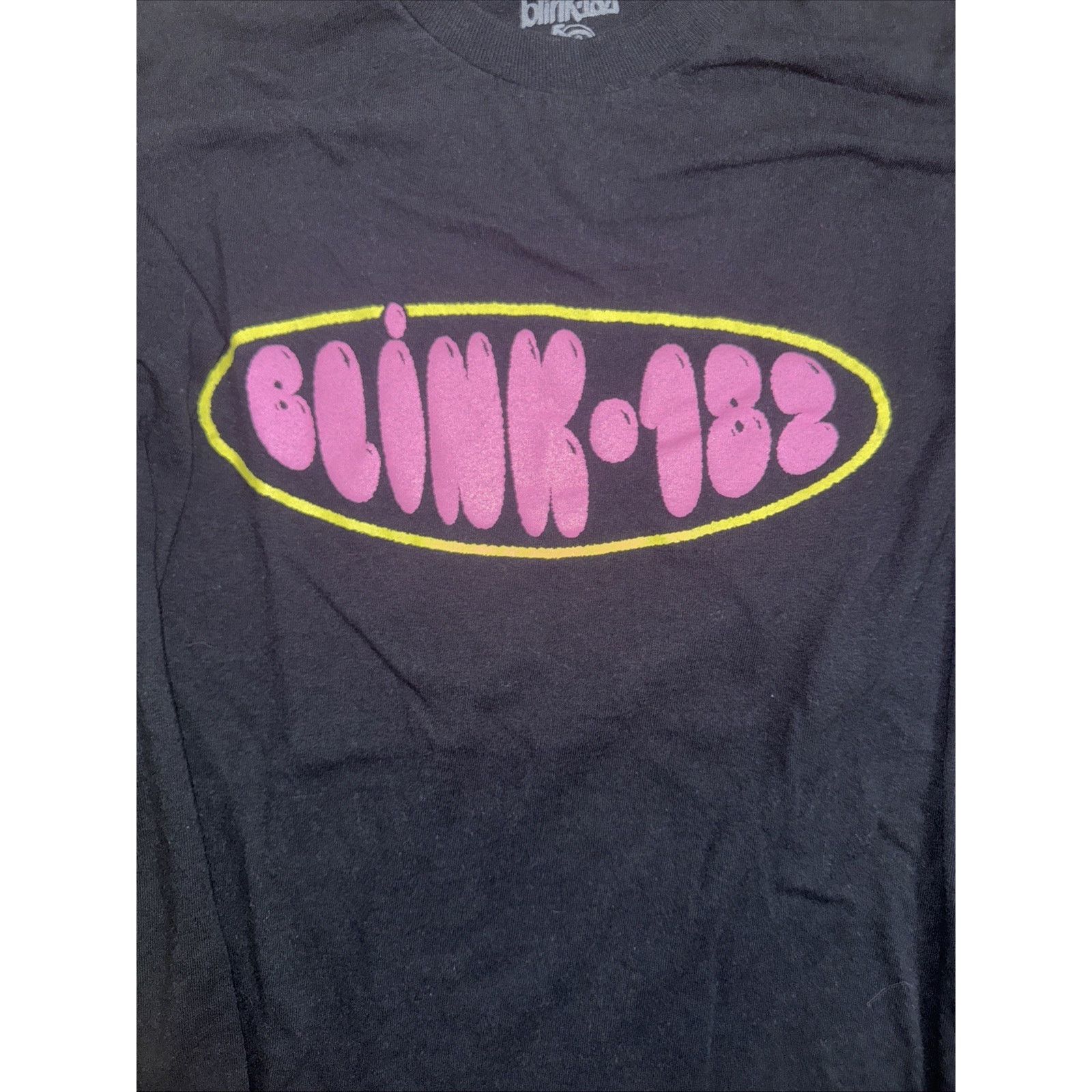 Band Tees × Vintage Blink-182 Long Sleeve Band Shirt Black S Neon Pop Punk Size US S / EU 44-46 / 1 - 2 Thumbnail