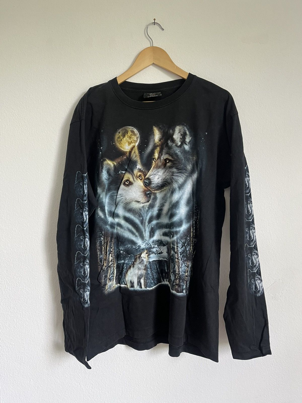 Vintage Wolf shirt Size US L / EU 52-54 / 3 - 1 Thumbnail
