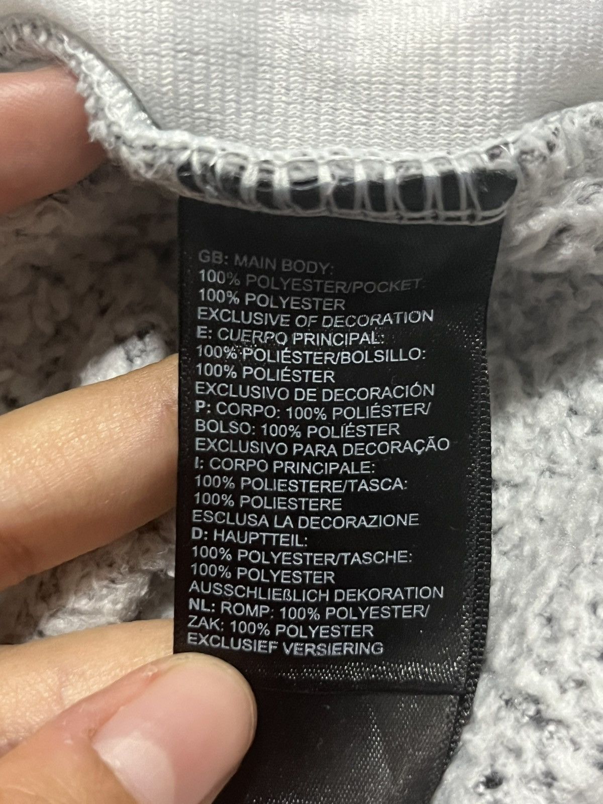 The North Face TNF Pullover Fleece Jacket Size L / US 10 / IT 46 - 9 Thumbnail