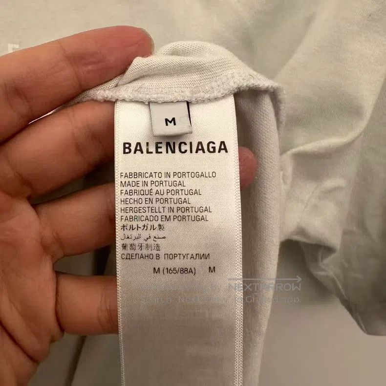 Balenciaga Balenciaga White Food Aid T-Shirt Size US M / EU 48-50 / 2 - 4 Thumbnail