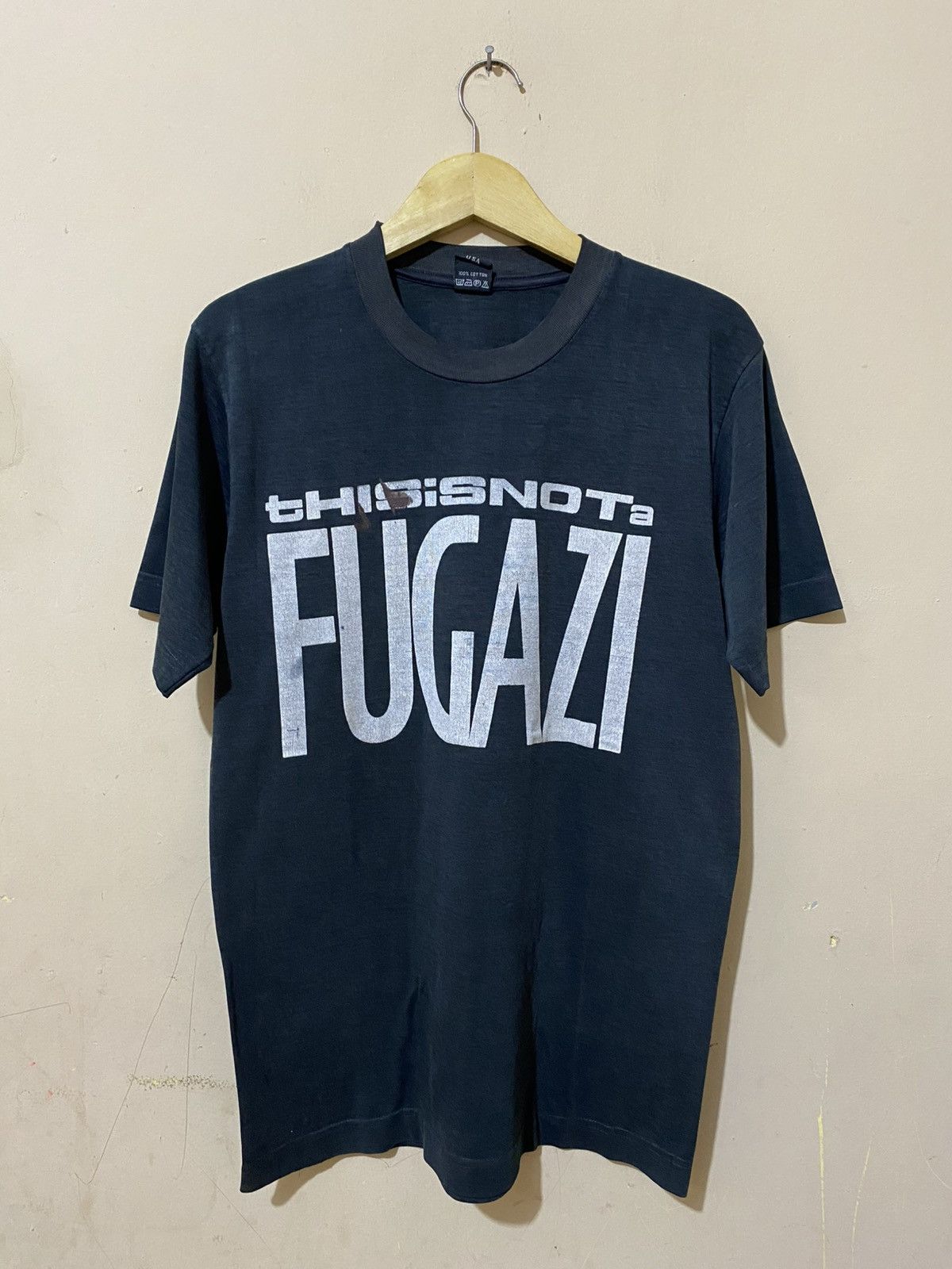 Band Tees 90s Bootleg Rare Fugazi Hardcore Band Tees Size US L / EU 52-54 / 3 - 1 Thumbnail