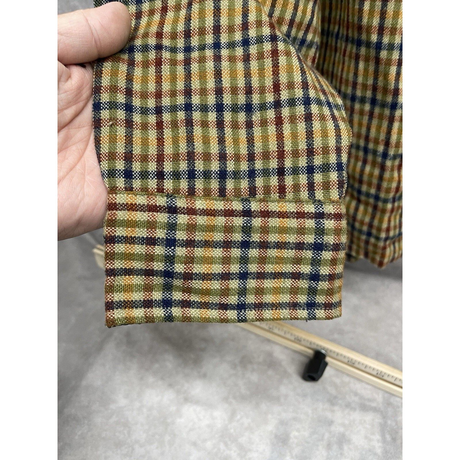 Savile Row Vintage Savile Row Shacket Mens Jacket Large Flannel Coat Wo Size US L / EU 52-54 / 3 - 4 Thumbnail