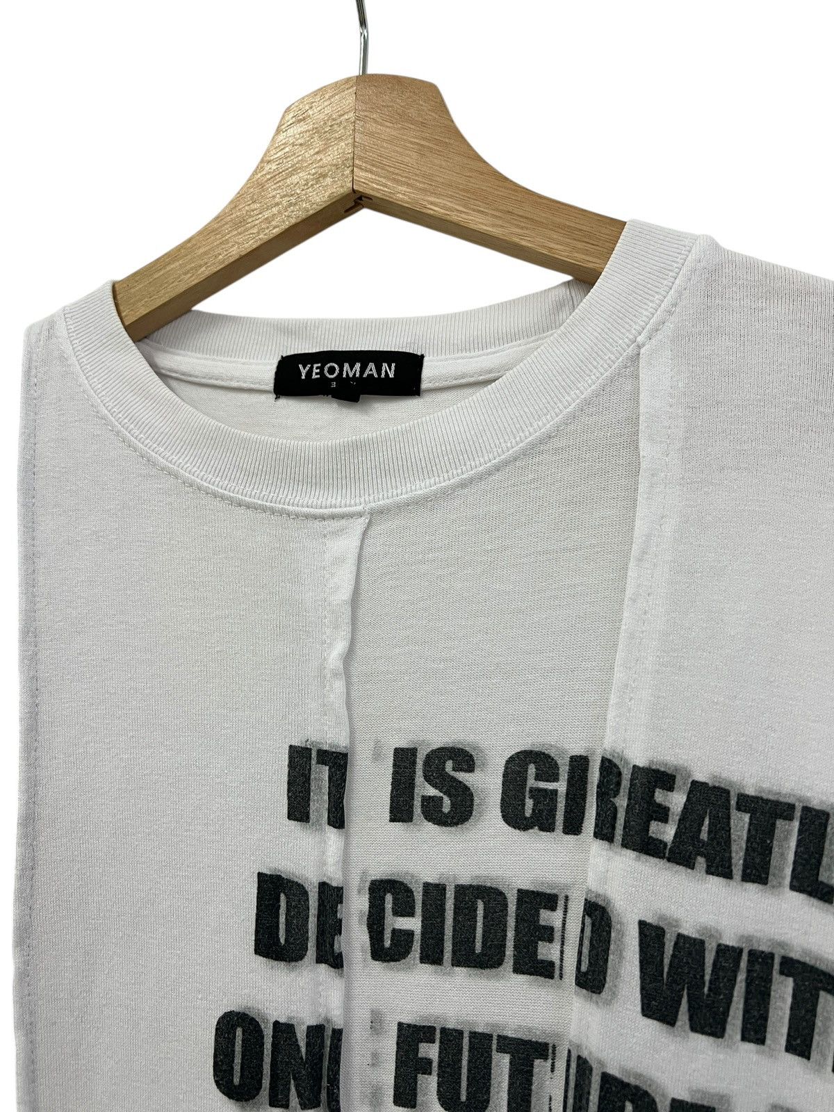 Japanese Brand Yeoman 🇯🇵 Poem Rebuild Longsleeve Shirt Size US M / EU 48-50 / 2 - 3 Thumbnail