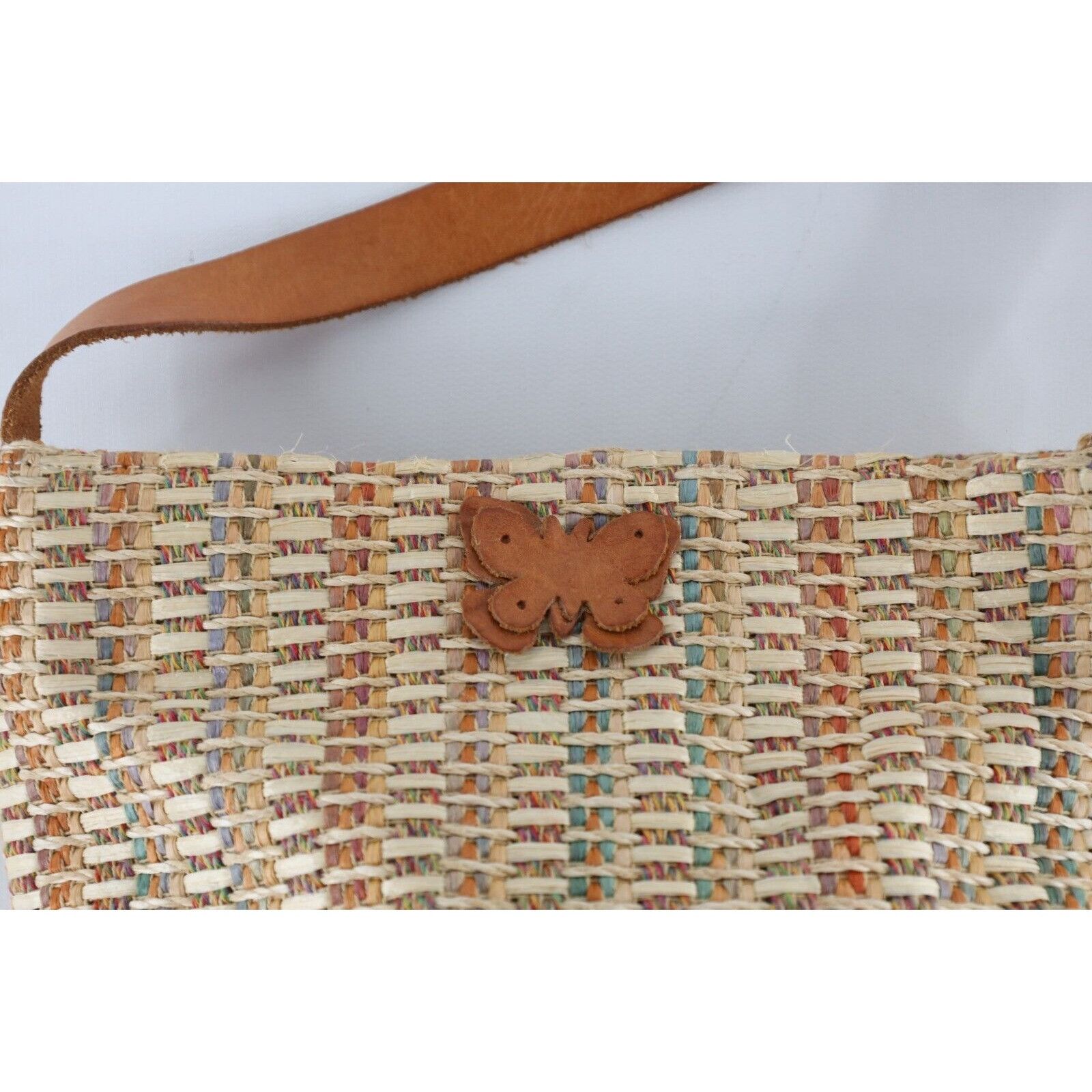 Vintage Vintage 90s Y2K Fairy Babydoll Butterfly Leather Strap Purse Size ONE SIZE - 2 Thumbnail