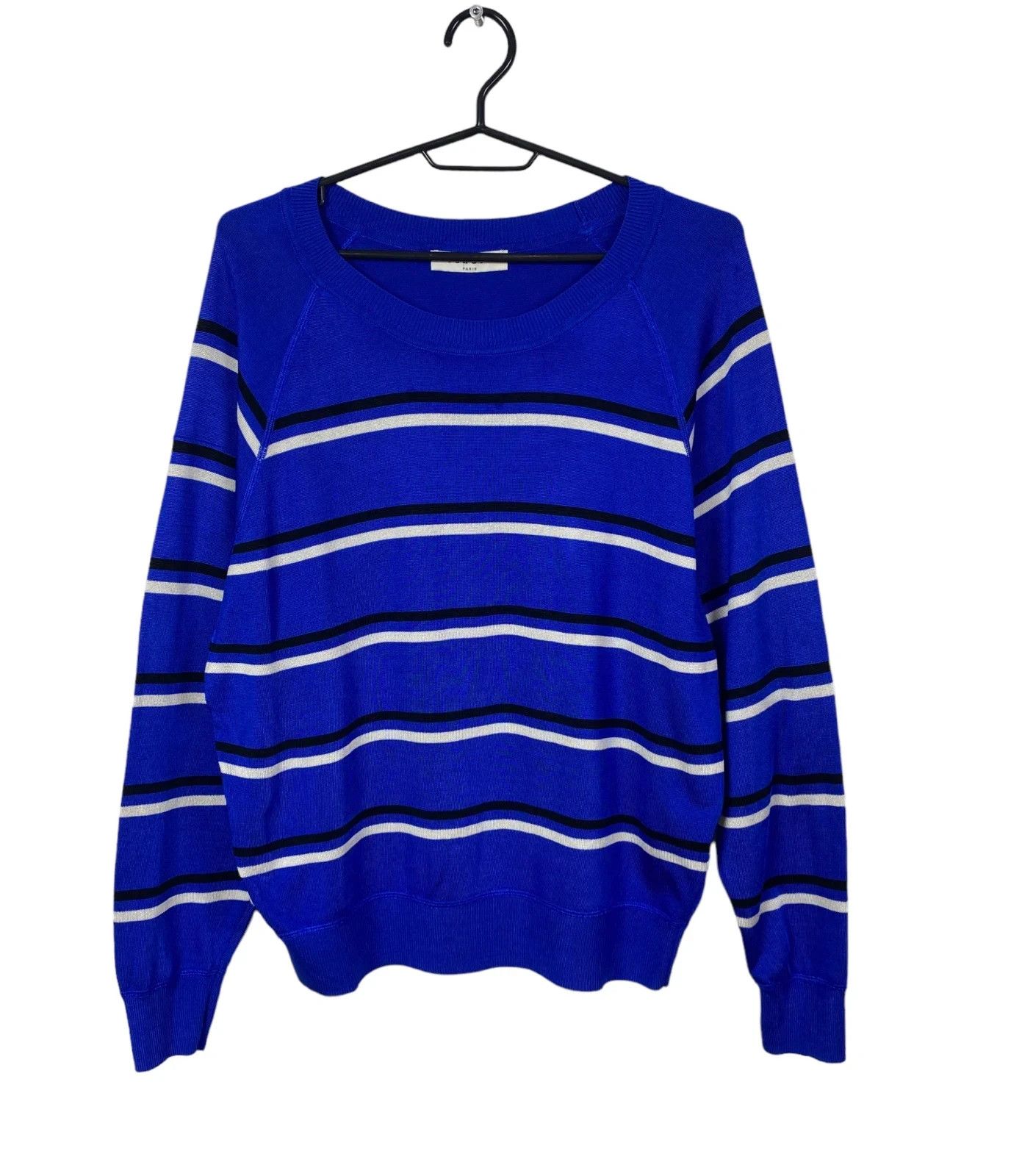 Sandro Sandro Knitted Jumper Viscose Striped size 3 Size M / US 6-8 / IT 42-44 - 6 Thumbnail