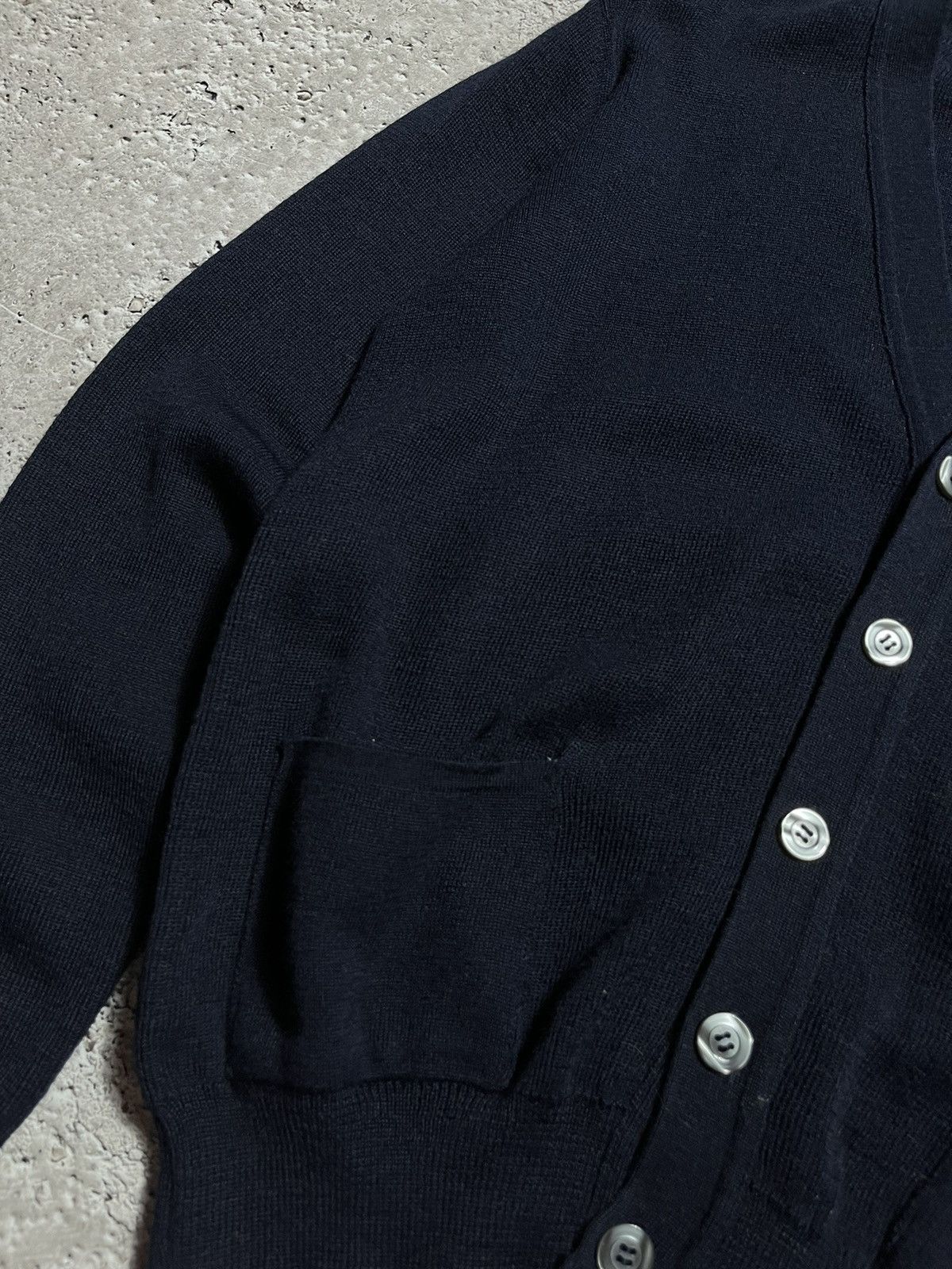 Vintage Vintage Fine Knit Wool Cardigan – Made in Italy, Size 50 Size US M / EU 48-50 / 2 - 5 Thumbnail