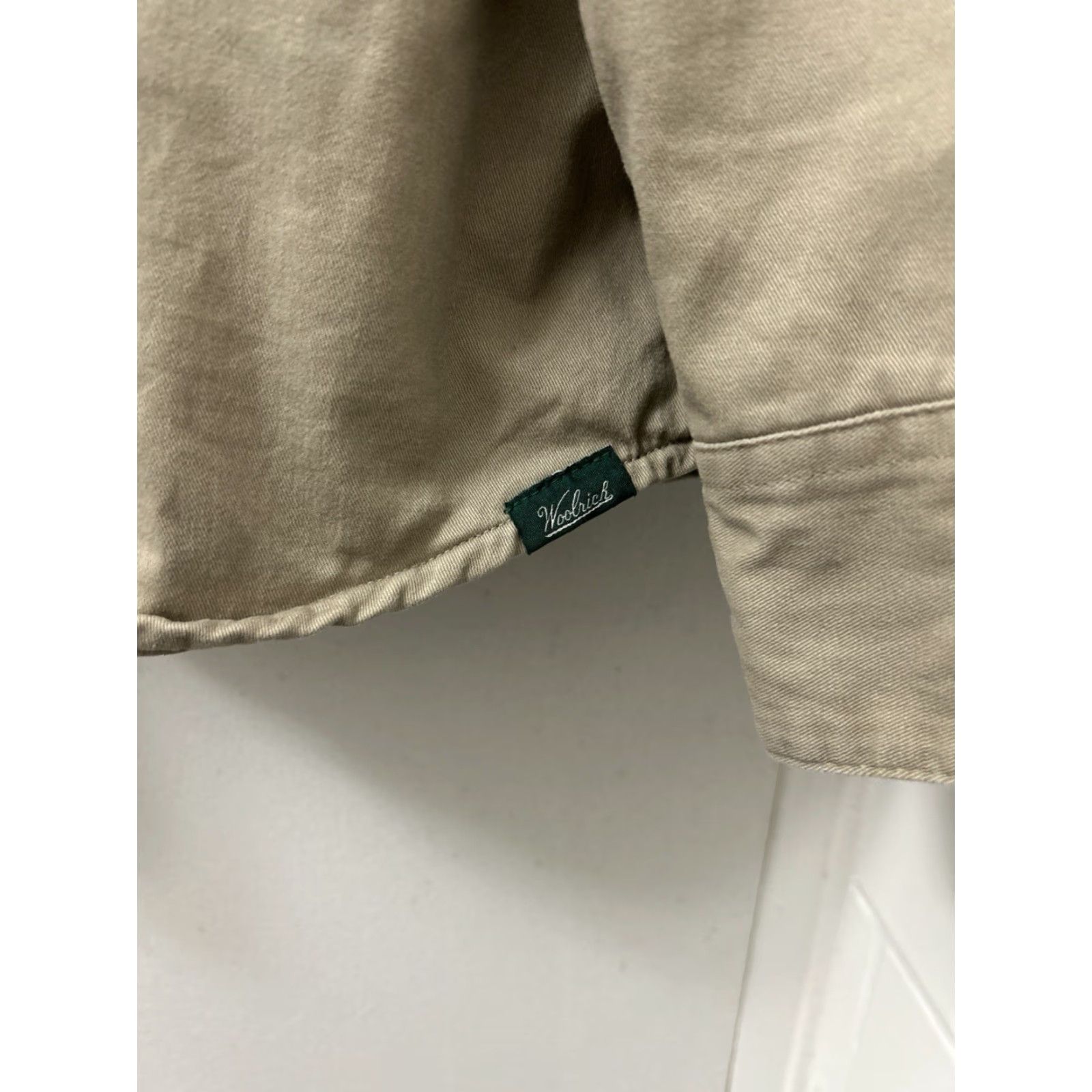 Vintage Woolrich Shirt Jacket Mens L Tan Flannel Lined Shacket Button Down L/S Plaid Casual Workwear Vintage Not Size US L / EU 52-54 / 3 - 4 Thumbnail