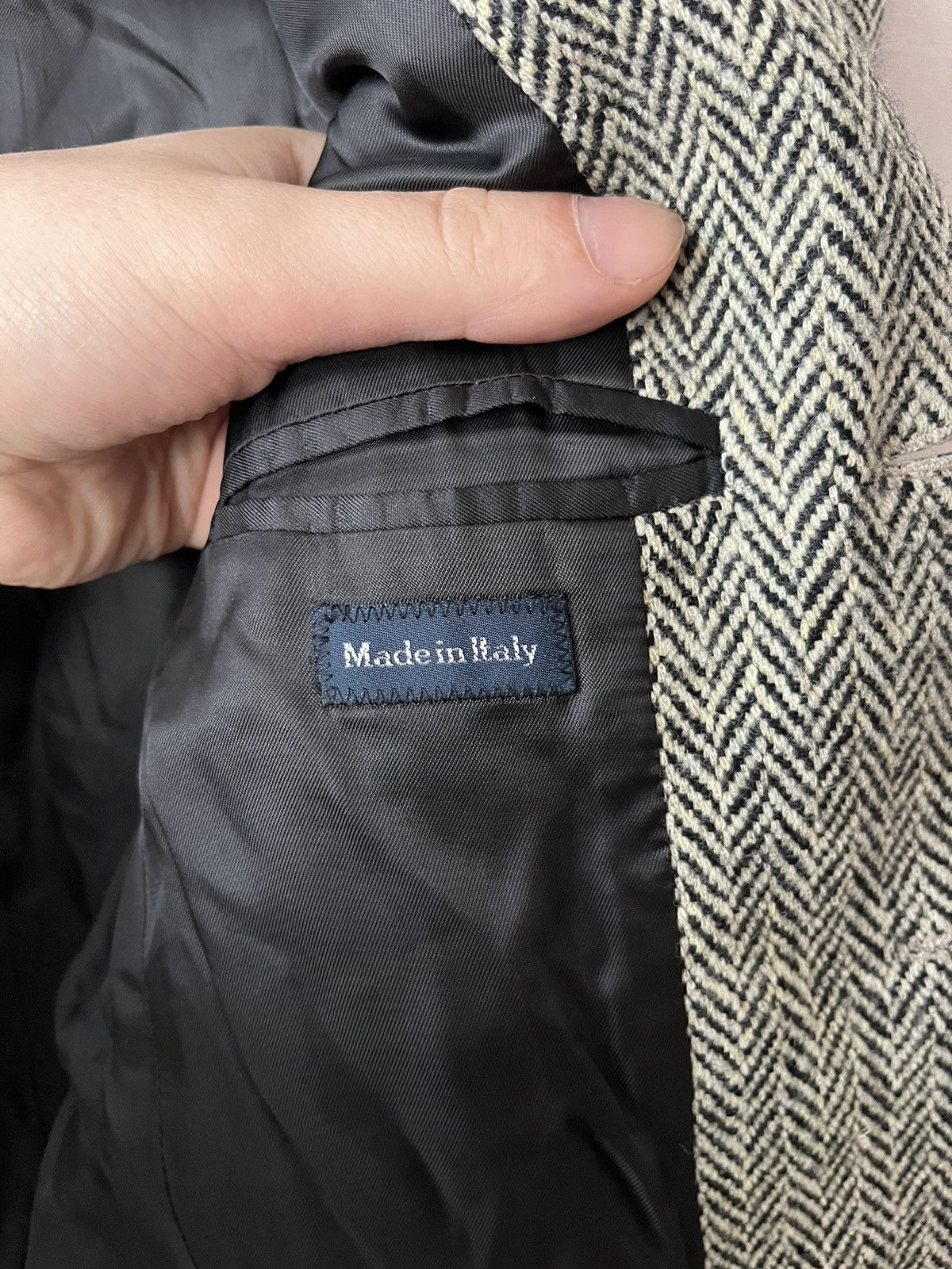 Polo Ralph Lauren Vintage Polo Ralph Lauren Blazer Jacket Wool Herringbone Size XL / US 12-14 / IT 48-50 - 9 Thumbnail