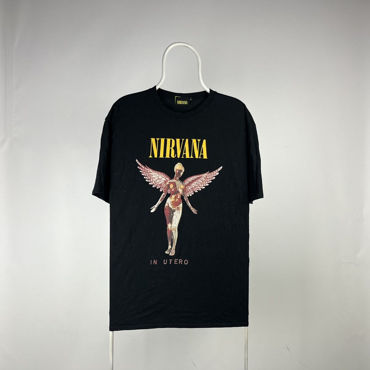 Nirvana Nirvana in utero Tshirt rock size Large Size US L / EU 52-54 / 3 - 1 Thumbnail