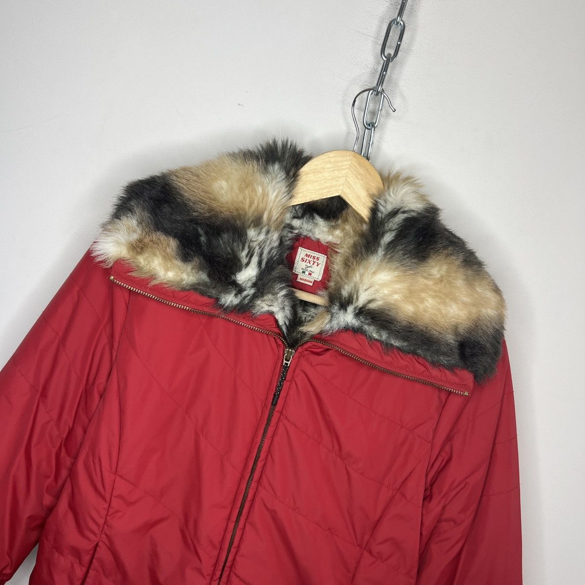 Japanese Brand Miss Sixty Vintage/Archive Faux Fur Jacket Size M / US 6-8 / IT 42-44 - 2 Thumbnail