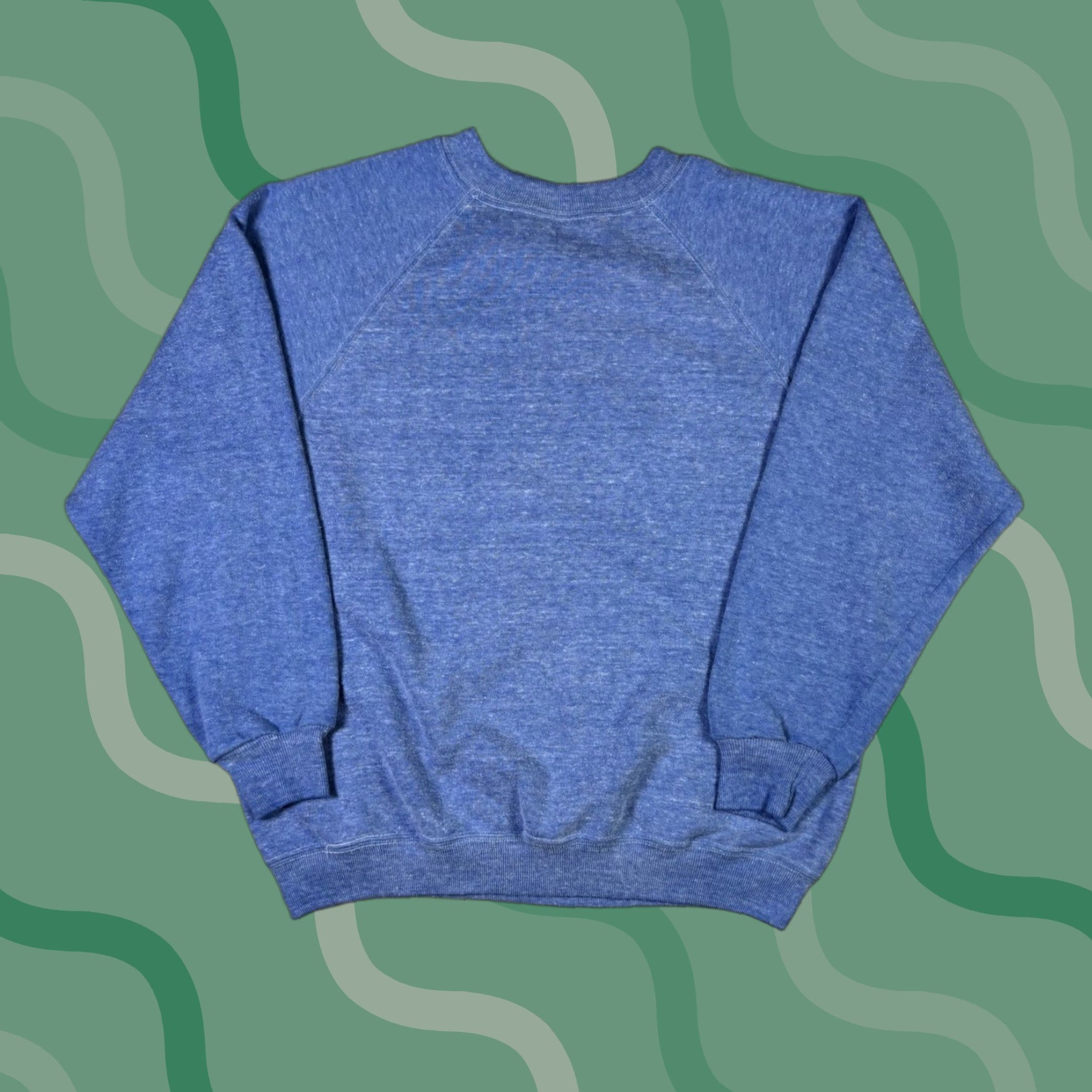 Vintage VINTAGE Gnome Funny Quote Sweatshirt Crewneck Blue Large 90s 80s Humor Unbranded Men Pullover Cotton Fleece Logo Size US L / EU 52-54 / 3 - 1 Thumbnail