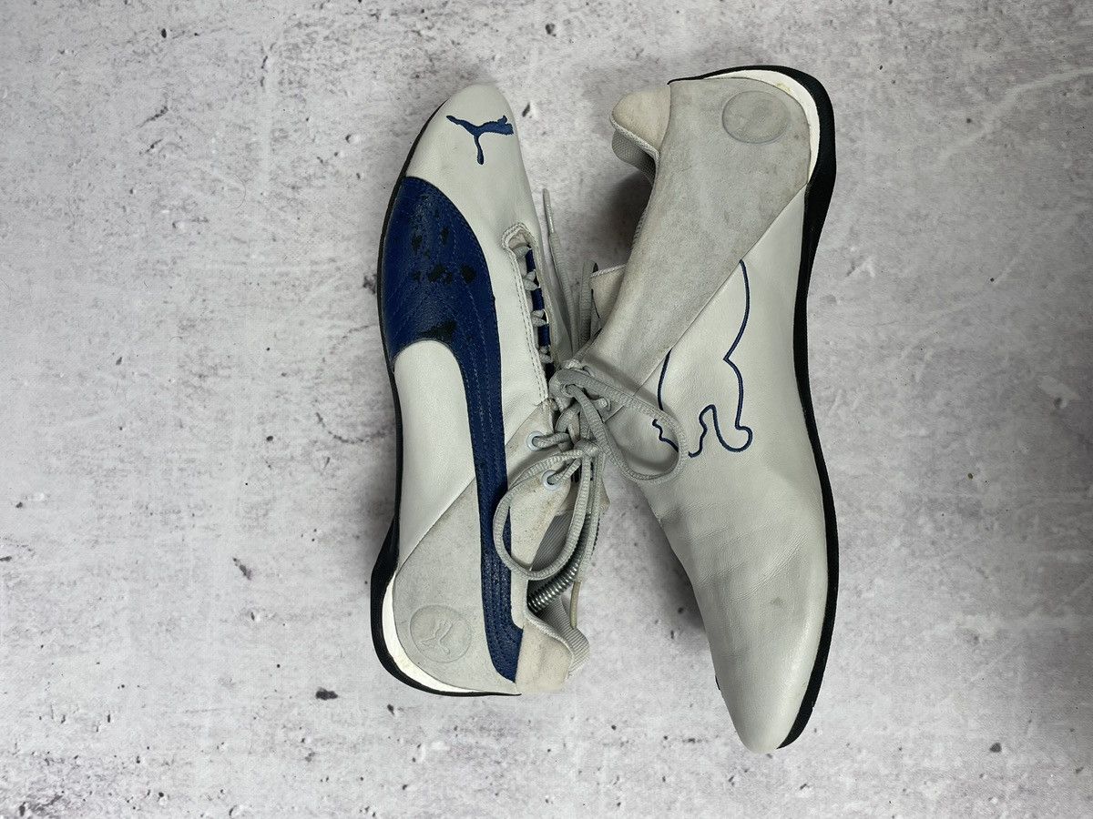 Puma × Vintage Vintage Y2K BMW Puma speedcat grey navy sneakers Size US 11.5 / EU 44-45 - 11 Thumbnail