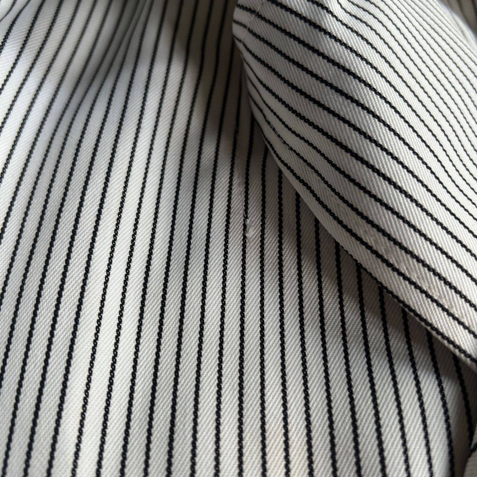 Vintage Vintage French Work Jacket HBT Stripe Chore Coat 9740AC Size US L / EU 52-54 / 3 - 8 Thumbnail