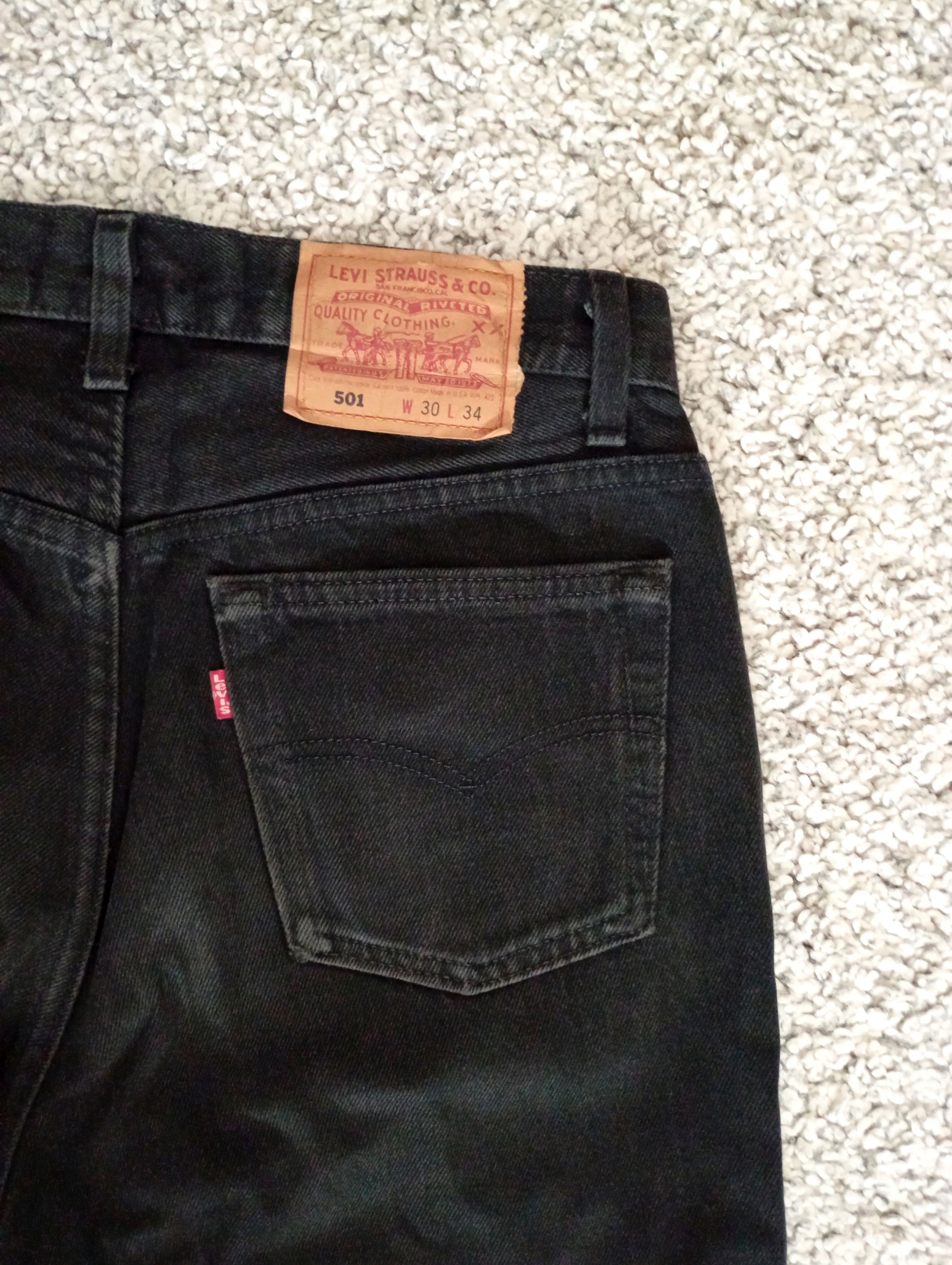 Levi's Levi's 501 Made in USA Vintage Denim Pants Jeans Size US 30 / EU 46 - 3 Thumbnail