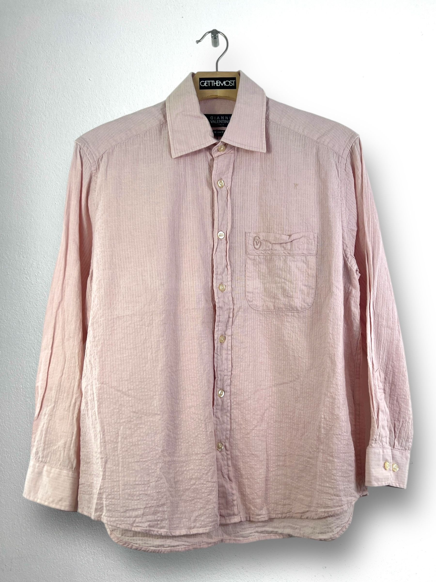 Gianni Valentino × Valentino Gianni Valentino Buttons Up Shirt (M) GTMP054 Size US M / EU 48-50 / 2 - 1 Thumbnail