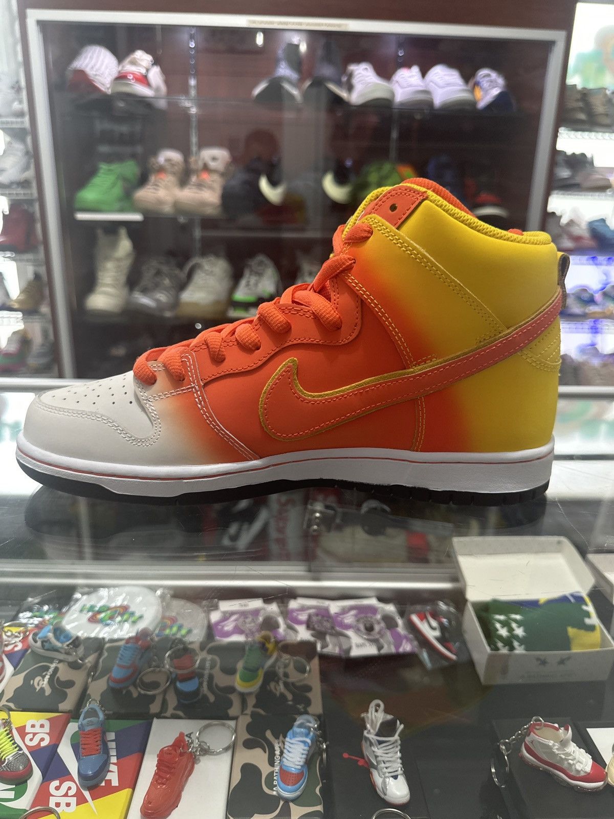 Nike Nike SB Dunk High “Sweet Tooth Candy Corn” Size 10 Ds Size US 10 / EU 43 - 2 Thumbnail