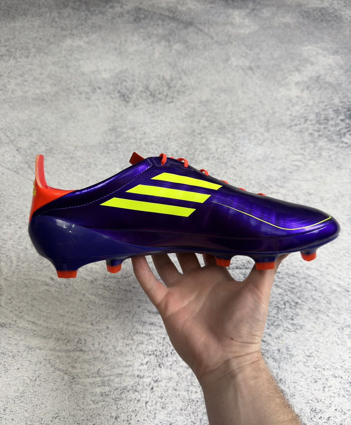 Adidas VTG Adidas F50 Adizero TRX FG Messi Chameleon Purple UK 13 Size US 14 / EU 47 - 9 Thumbnail