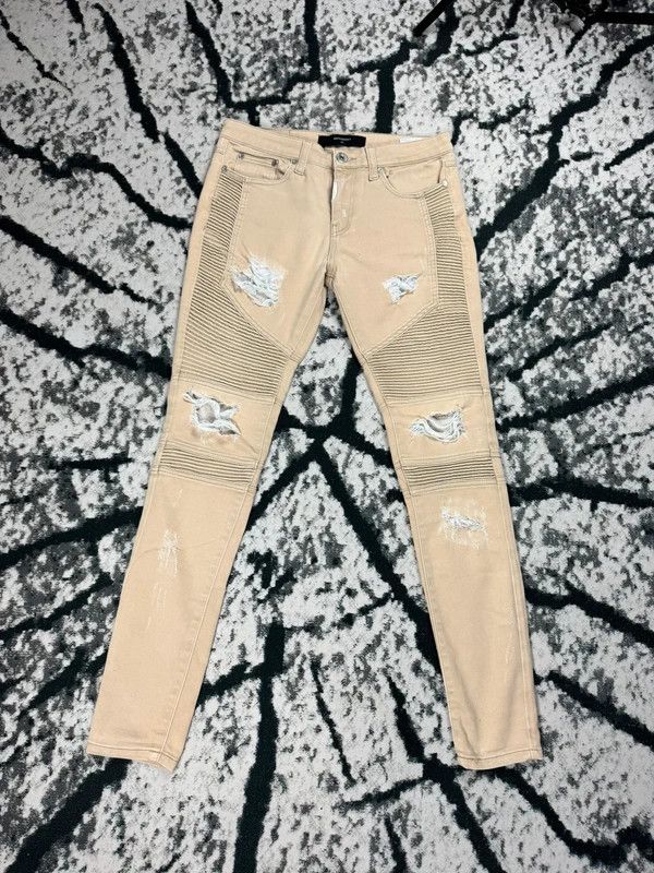 Other Represent jeans beige 30 logo cream Size US 30 / EU 46 - 1 Thumbnail