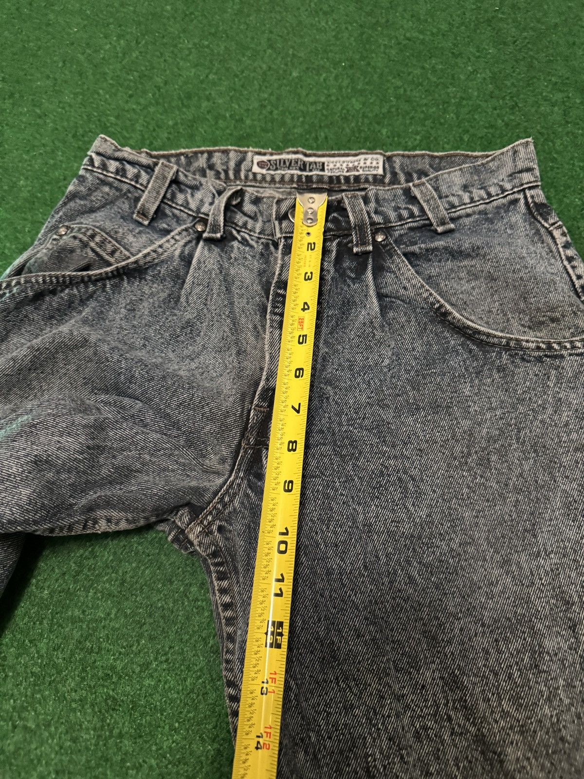 Levi's Vintage Clothing Vintage 90s Silvertab Levi’s Acid Wash Relaxed Taper Jeans Size US 30 / EU 46 - 12 Thumbnail