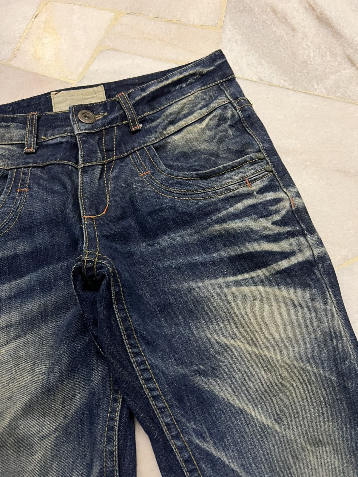 Japanese Brand Lolita By Concert Club Flared Denim Size US 31 - 9 Thumbnail