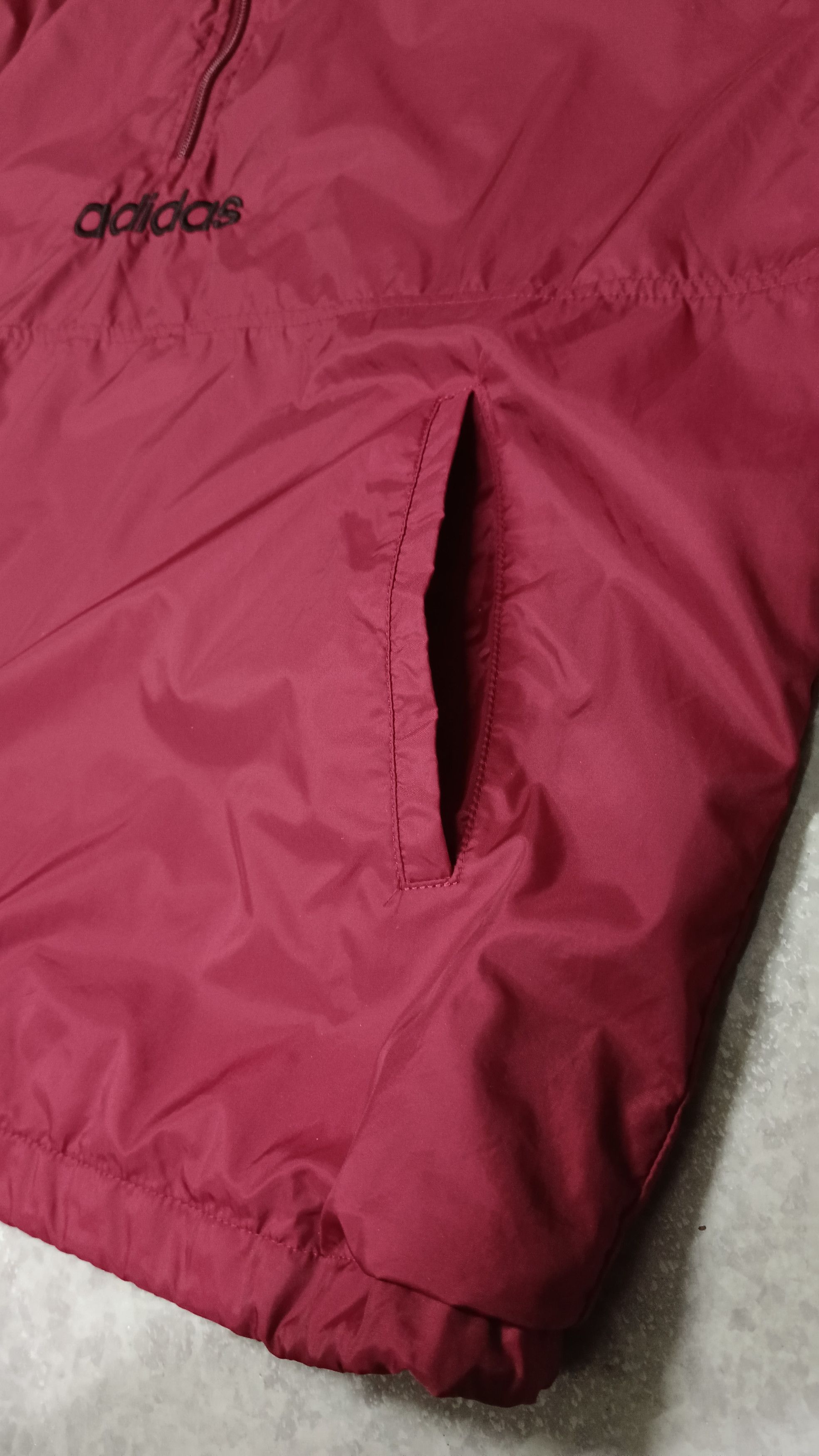 Adidas × Descente × Vintage Vintage Adidas Half Zipper Windbreaker Size US L / EU 52-54 / 3 - 4 Thumbnail