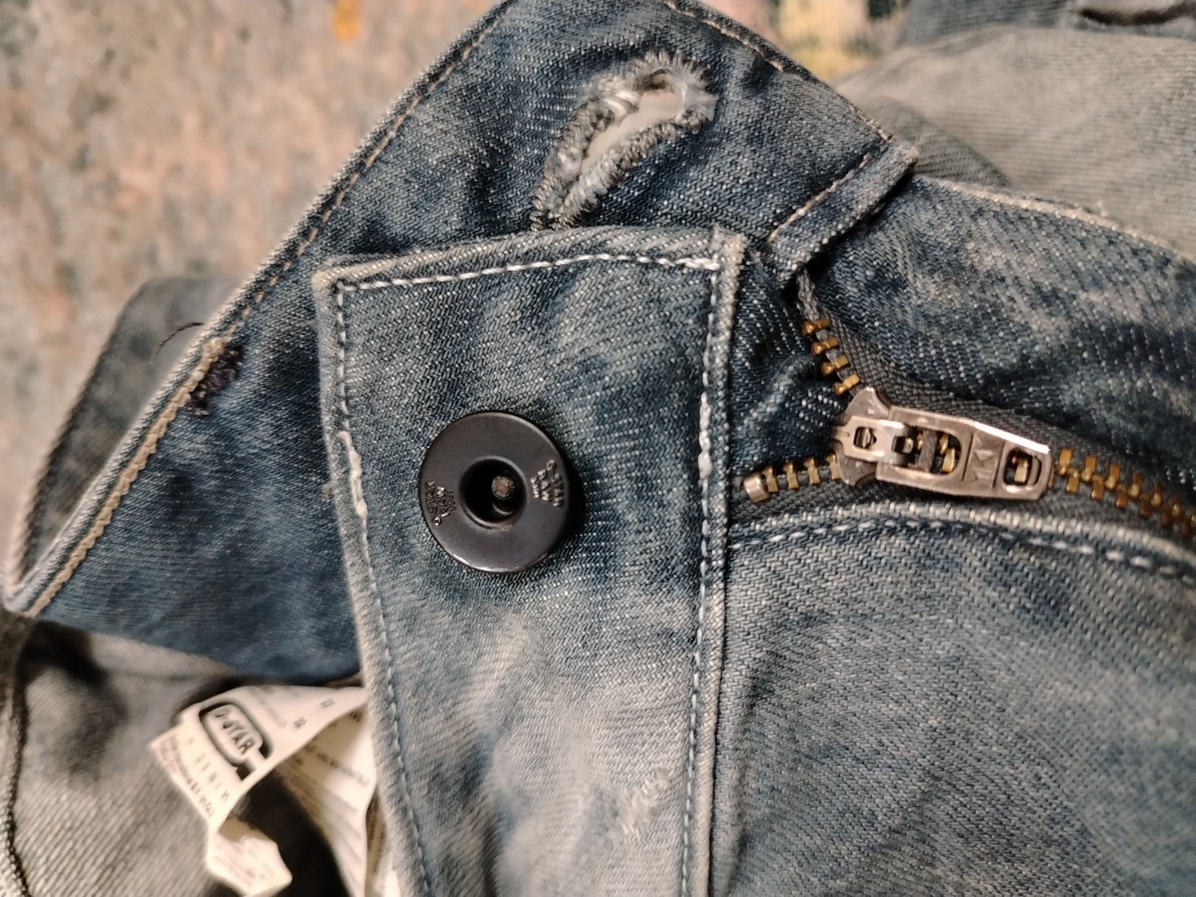 G-Star G star raw Distressed denim Size US 34 / EU 50 - 3 Thumbnail
