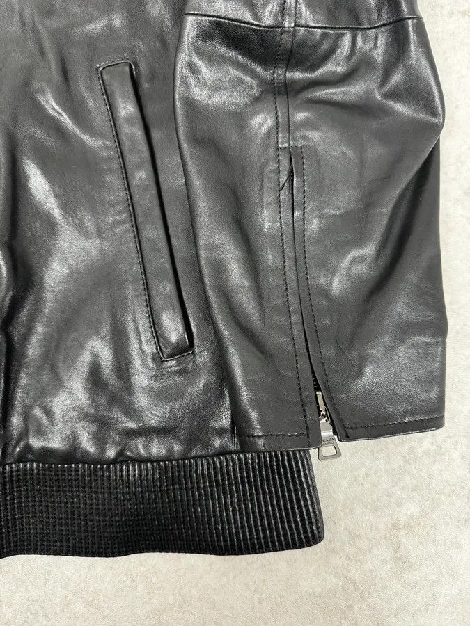 Prada AW2011 Prada Black Biker Leather Jacket Size US M / EU 48-50 / 2 - 8 Thumbnail