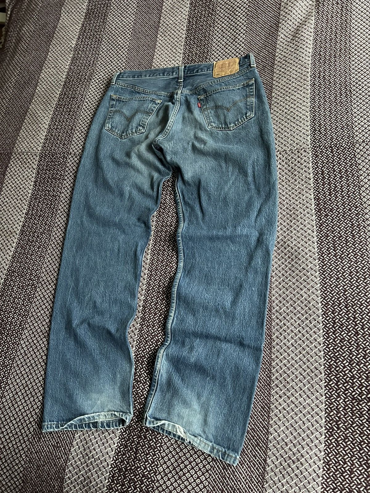 Levi's Vintage Levis 501 USA Denim Jeans Washed Streetwear W36 L32 Size US 36 / EU 52 - 2 Thumbnail