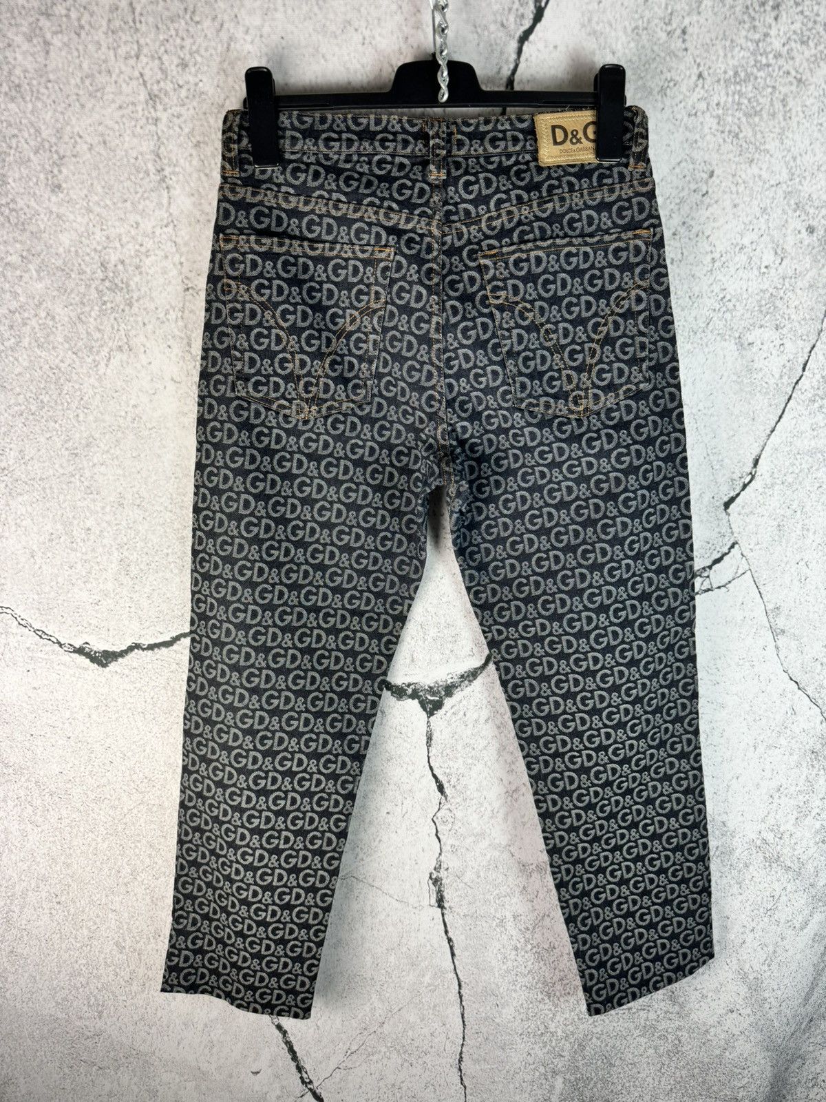 Dolce & Gabbana Vintage D&G Dolce & Gabbana Monogram Jeans Size US 32 / EU 48 - 2 Thumbnail