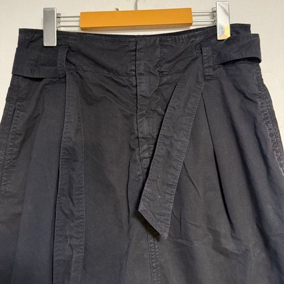 Velvet Velvet by Graham & Spencer Black Midi Skirt Size 4 with Belt Size 25" / US 0 / IT 36 - 3 Thumbnail