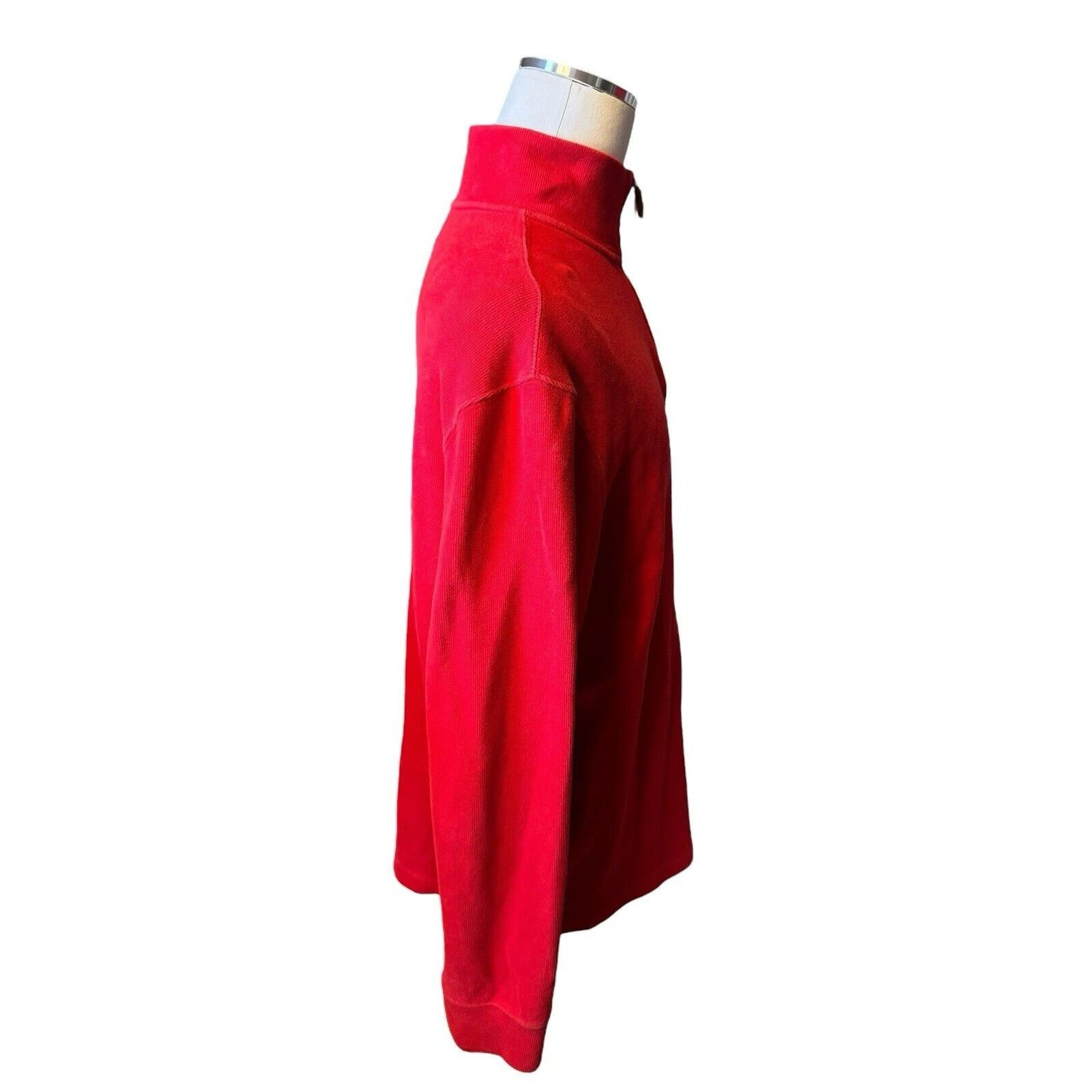 Polo Ralph Lauren Ralph Lauren Polo Red Quarter Zip Pullover Sweater Cotton Size US XL / EU 56 / 4 - 7 Thumbnail