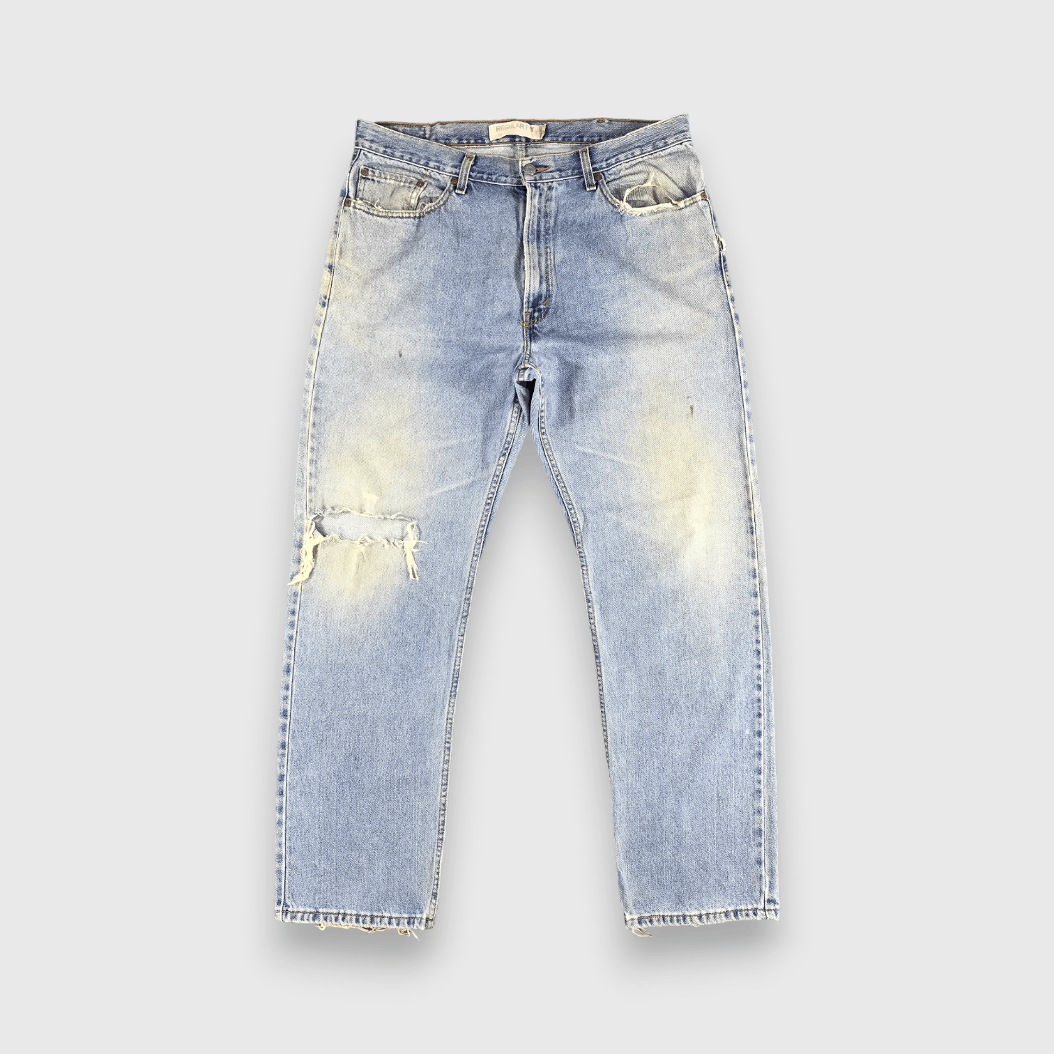 Levi's Vintage Light Wash Levis 505 Jeans-J1490 Size US 39 - 1 Thumbnail