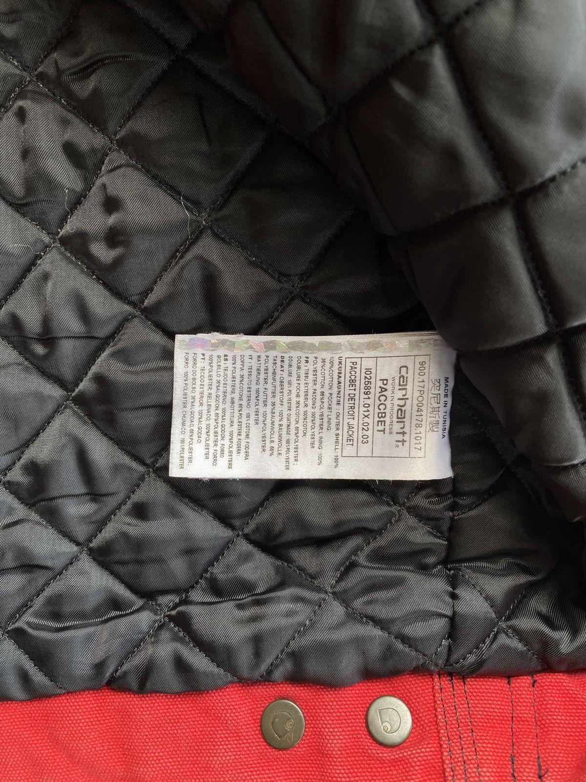 Carhartt × PACCBET Carhartt WIP x Paccbet OG Detroit Jacket (Rare Collabs) Size US M / EU 48-50 / 2 - 9 Thumbnail