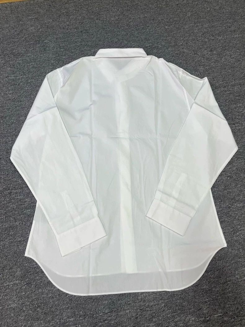 Dior Dior Size43 Collar logo embroidered white long-sleeved shir Size US XS / EU 42 / 0 - 2 Thumbnail