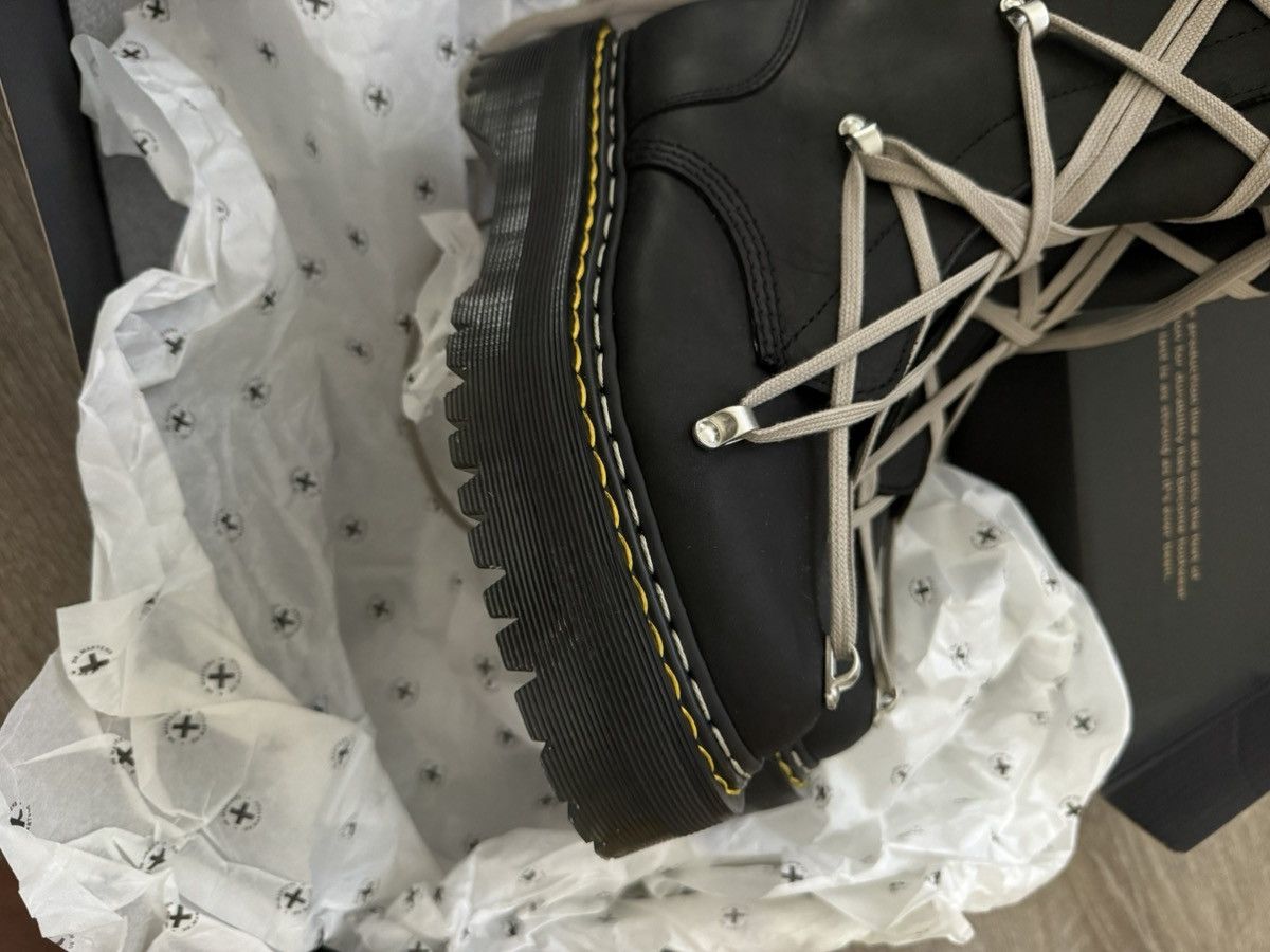 Dr. Martens × Rick Owens Rick Owen Pentalace Boot Size US 7 / IT 37 - 3 Thumbnail