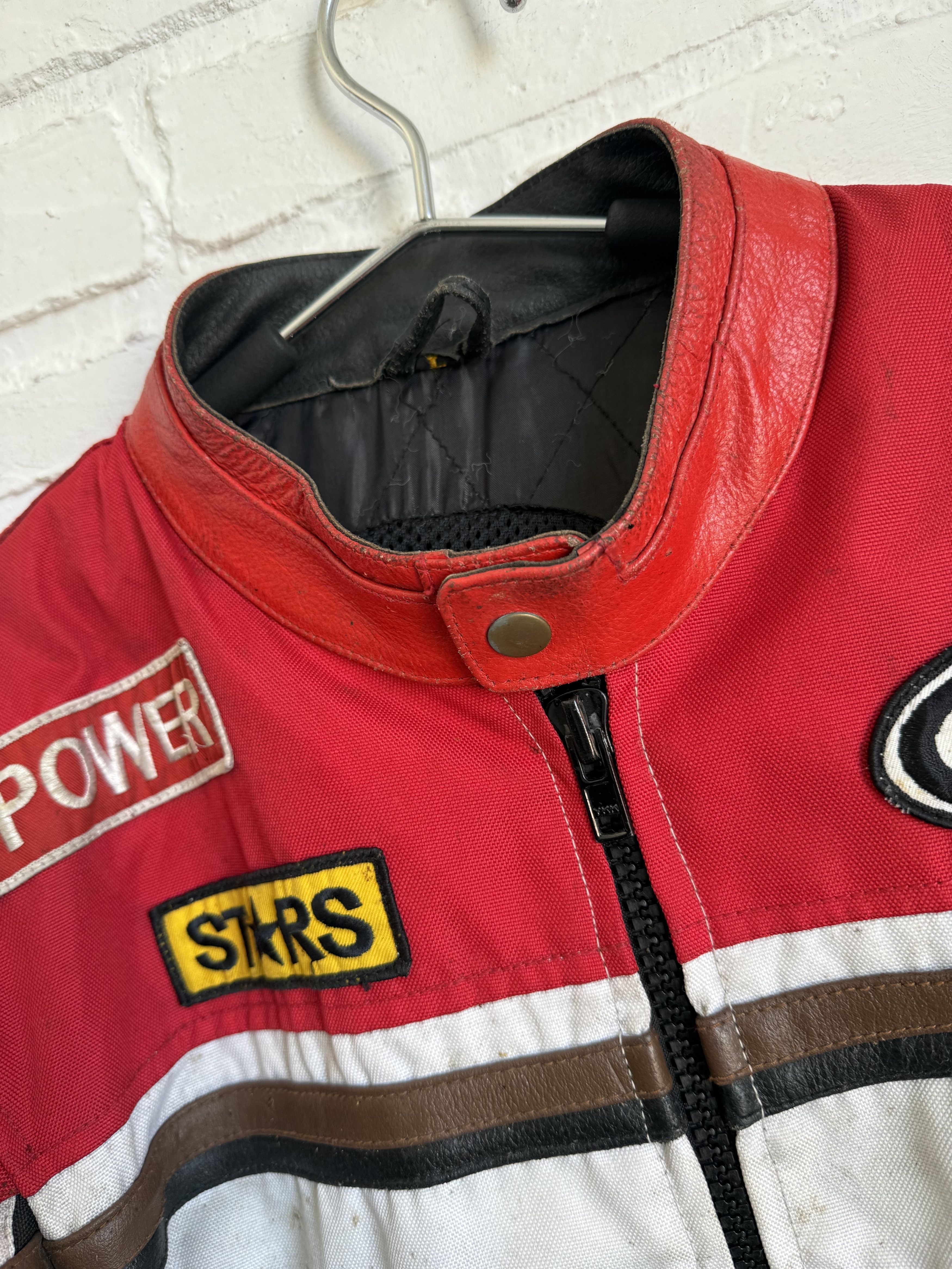 Vintage Vintage Lucky Strike Racing Jacket Moto Biker Leather Size US L / EU 52-54 / 3 - 11 Thumbnail