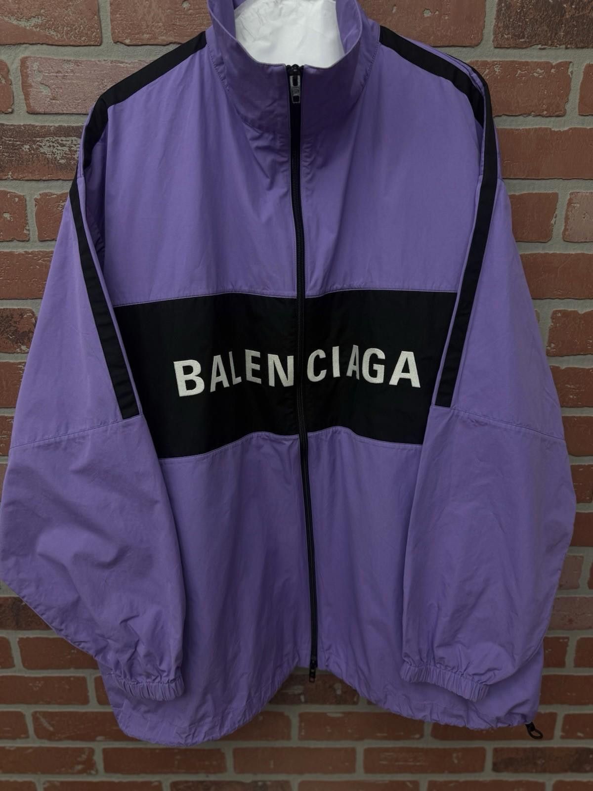 Balenciaga Balenciaga Track Jacket - Purple Size 34 $1250 Retail Size US XL / EU 56 / 4 - 8 Thumbnail