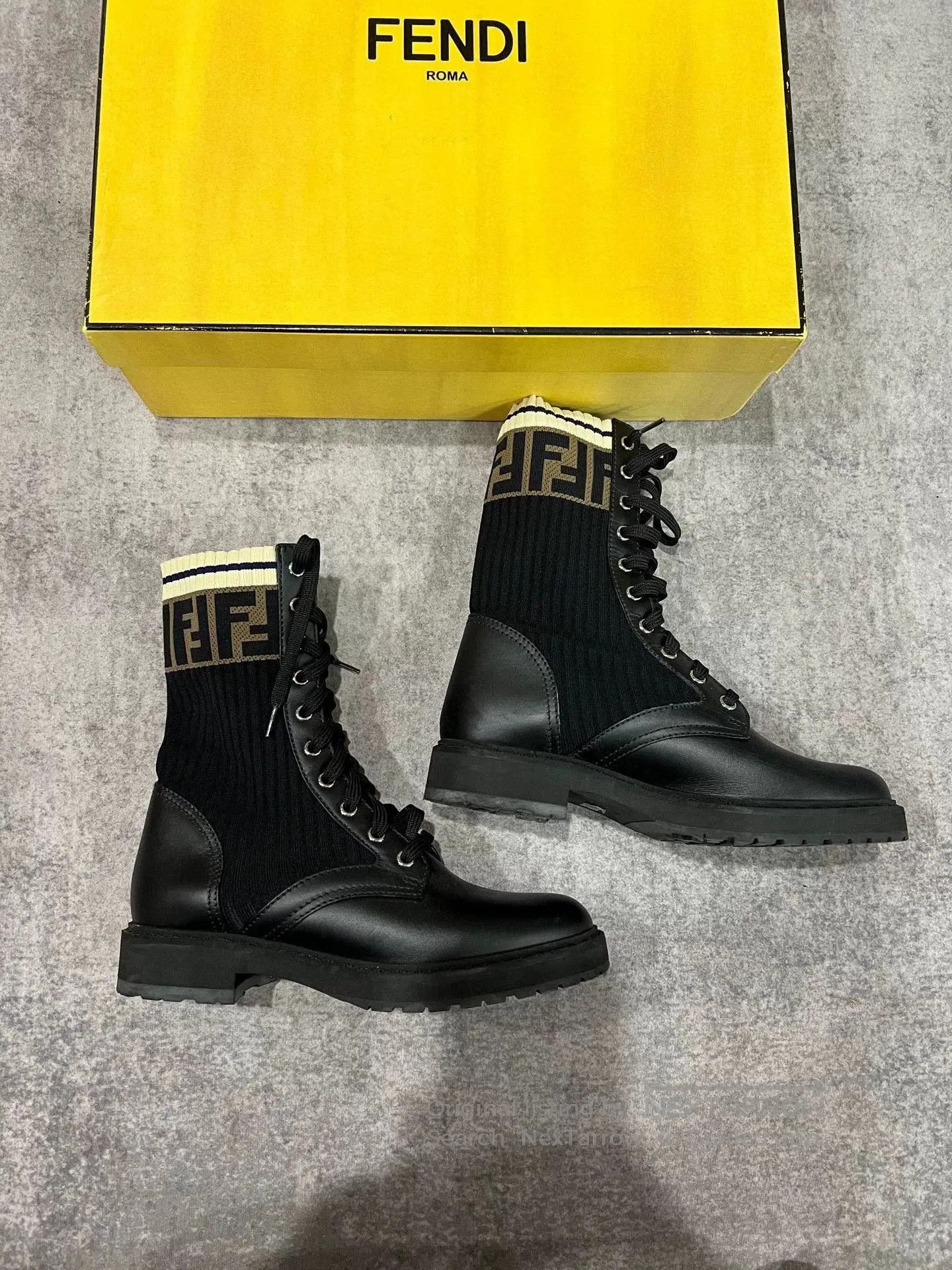 Fendi Logo Lace.