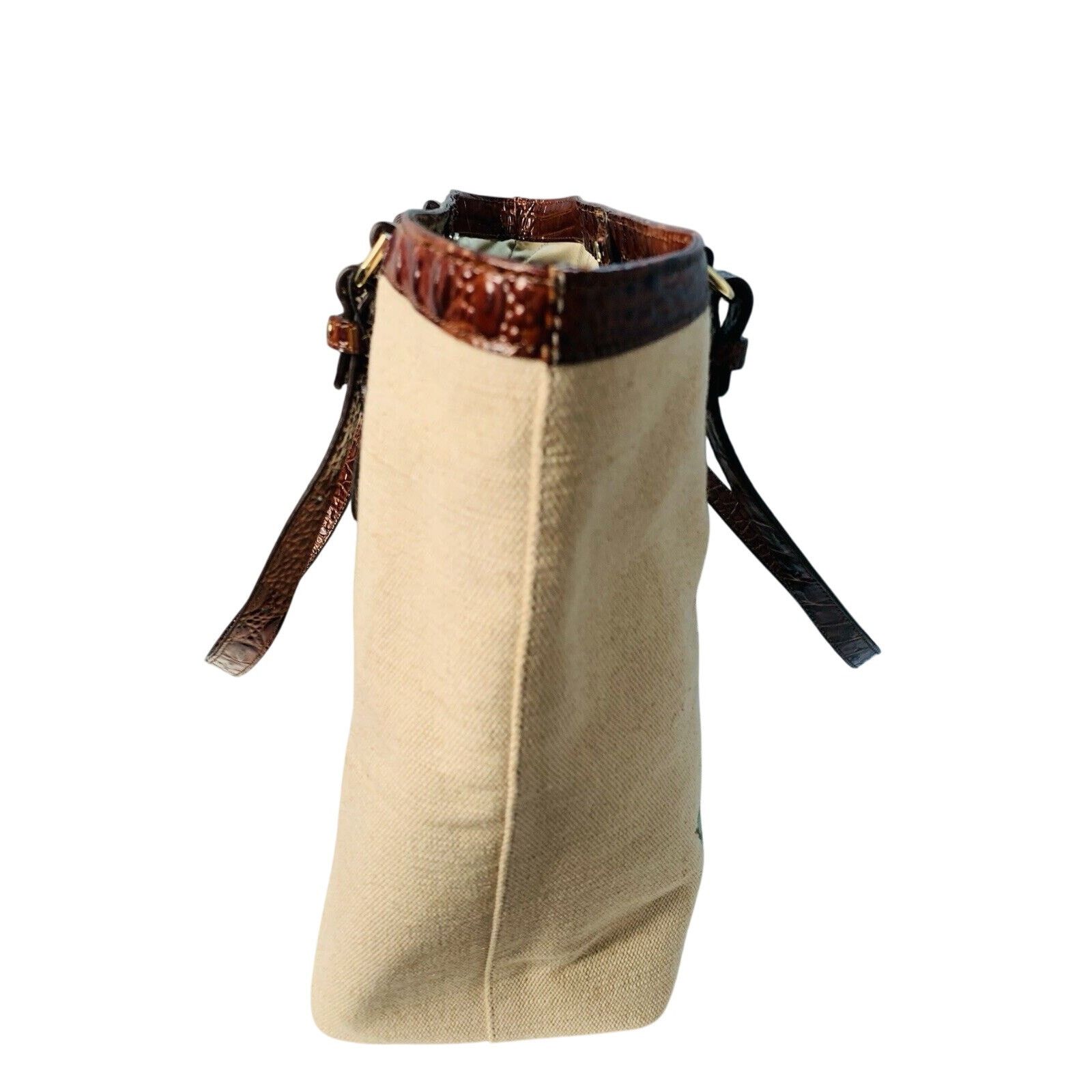 BRAHMIN Brahmin Brooke Pecan Pipa Greeting Massachusetts Tote Woody Size ONE SIZE - 11 Thumbnail