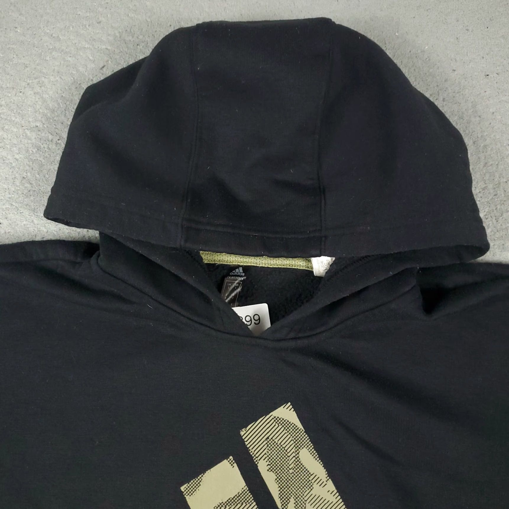 Adidas Adidas Hoodie Mens Large Black Casual Pullover Sweatshirt Size US L / EU 52-54 / 3 - 3 Thumbnail