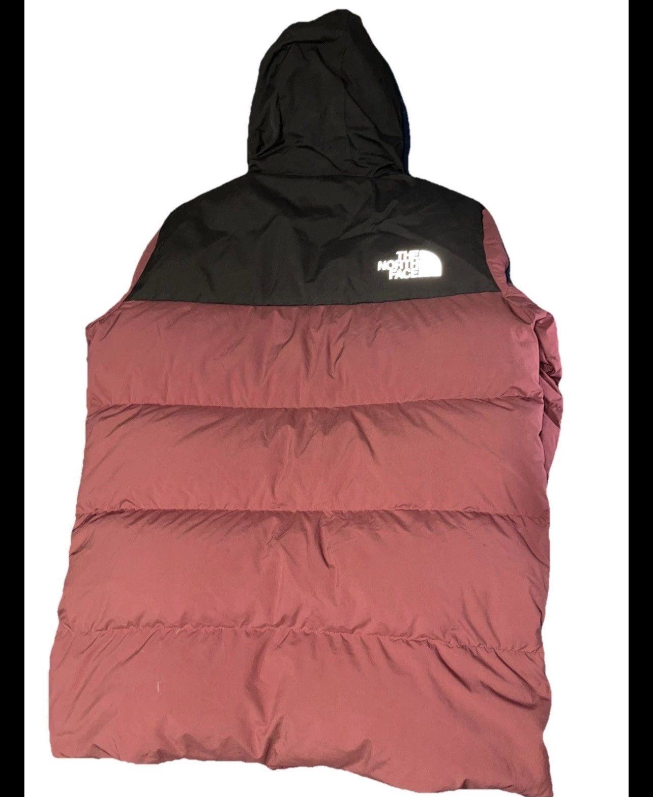 The North Face TNF Parka 550 Goose Down Hooded Puffer Jacket M Bergundy Size US M / EU 48-50 / 2 - 8 Thumbnail