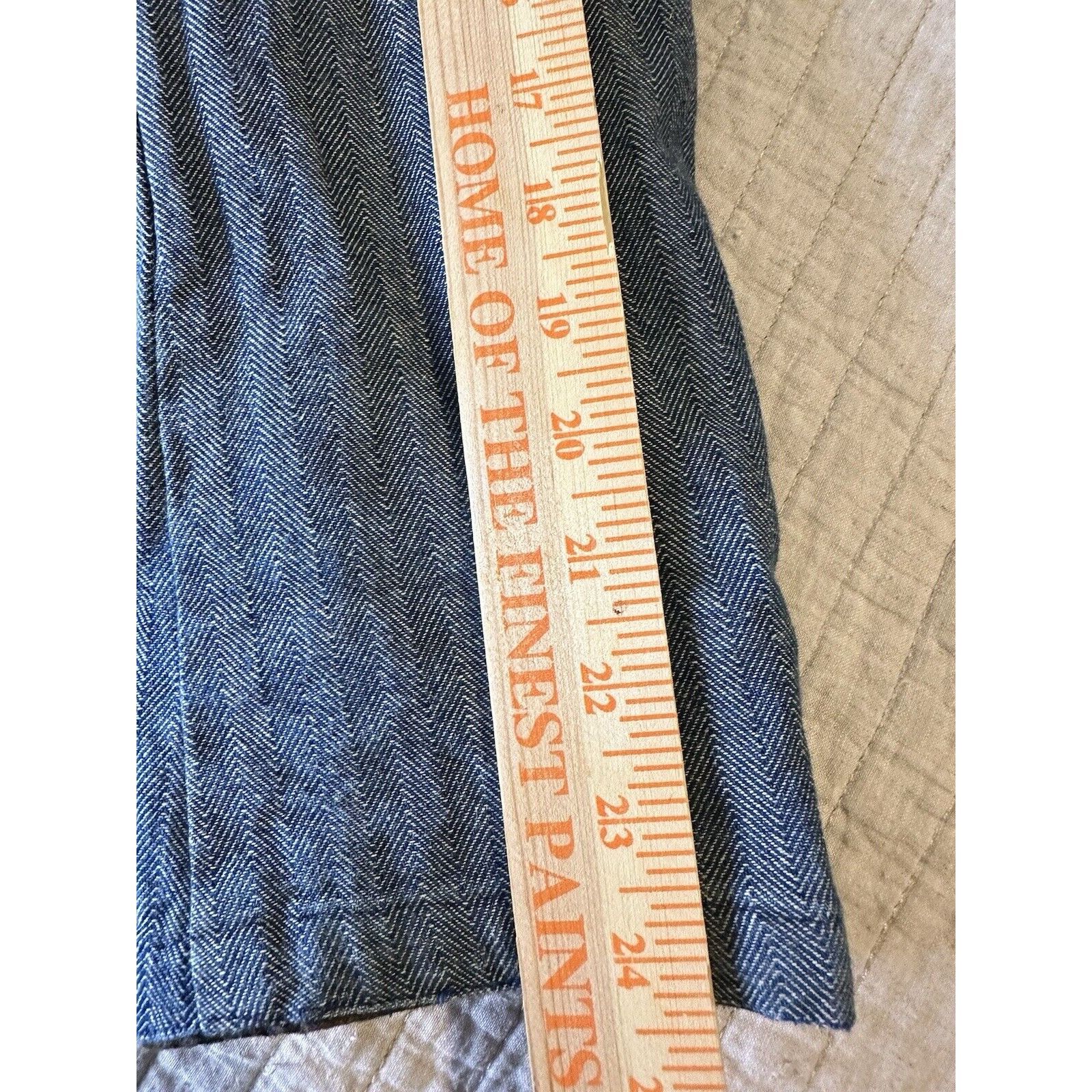 The Territory Ahead VTG TERRITORY AHEAD COTTON TWILL LINED BLUE BLAZER JACKET Size US L / EU 52-54 / 3 - 10 Thumbnail