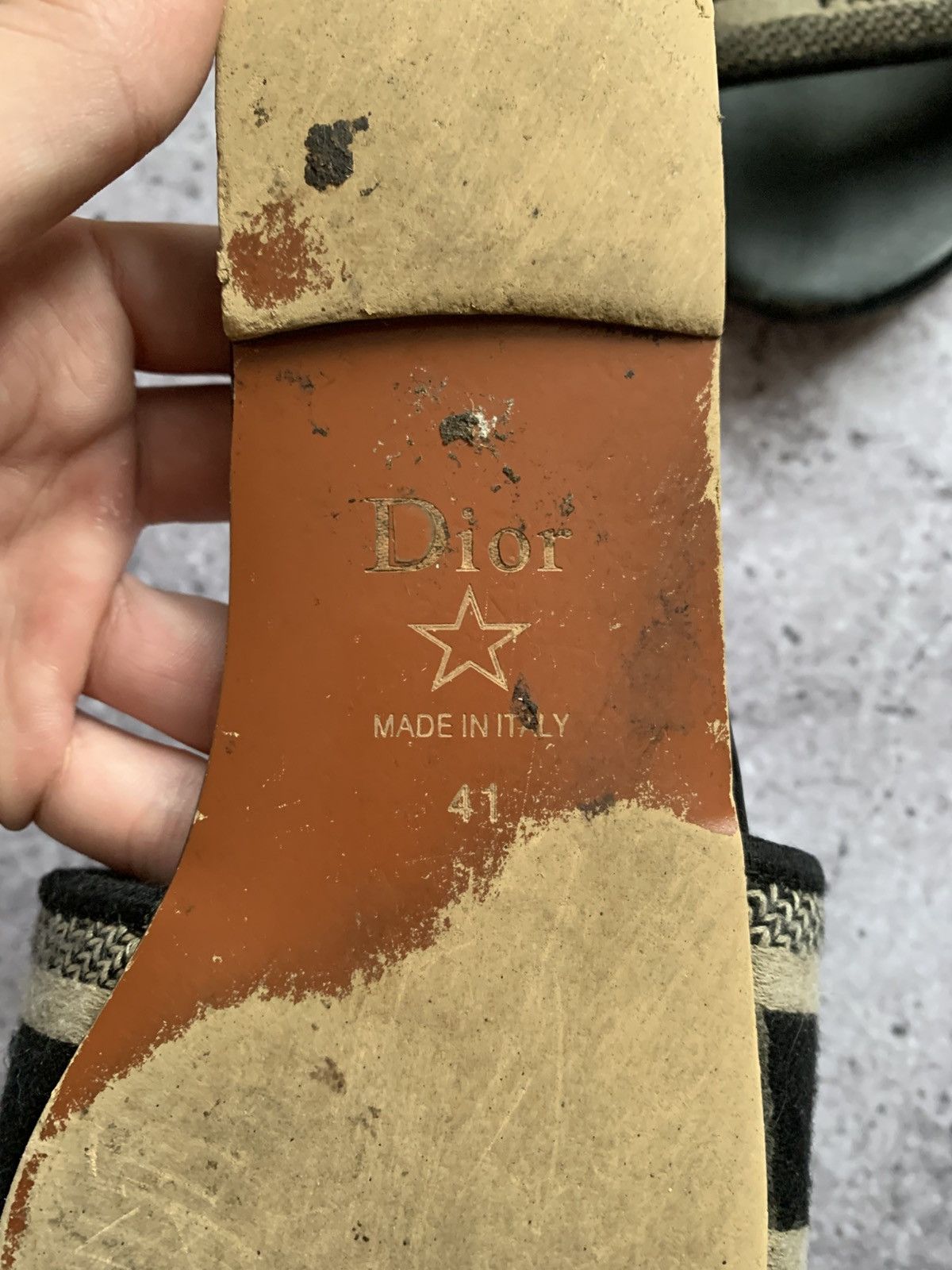 Dior 🔥CHRISTIAN DIOR DWAY SLIDE SANDALS Size US 10 / IT 40 - 7 Thumbnail