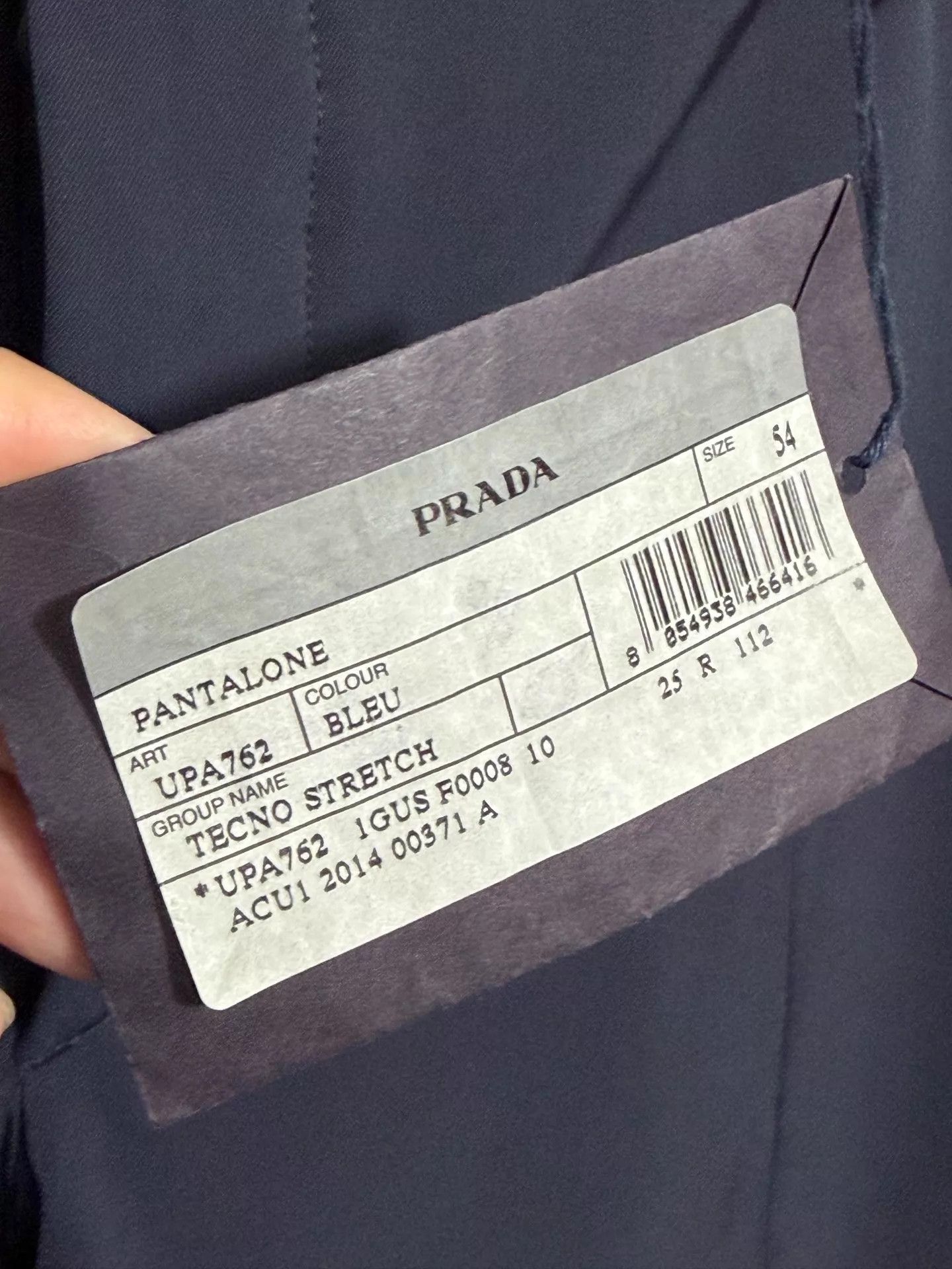 Prada Prada Slim Trousers 54 Size US 38 / EU 54 - 8 Thumbnail