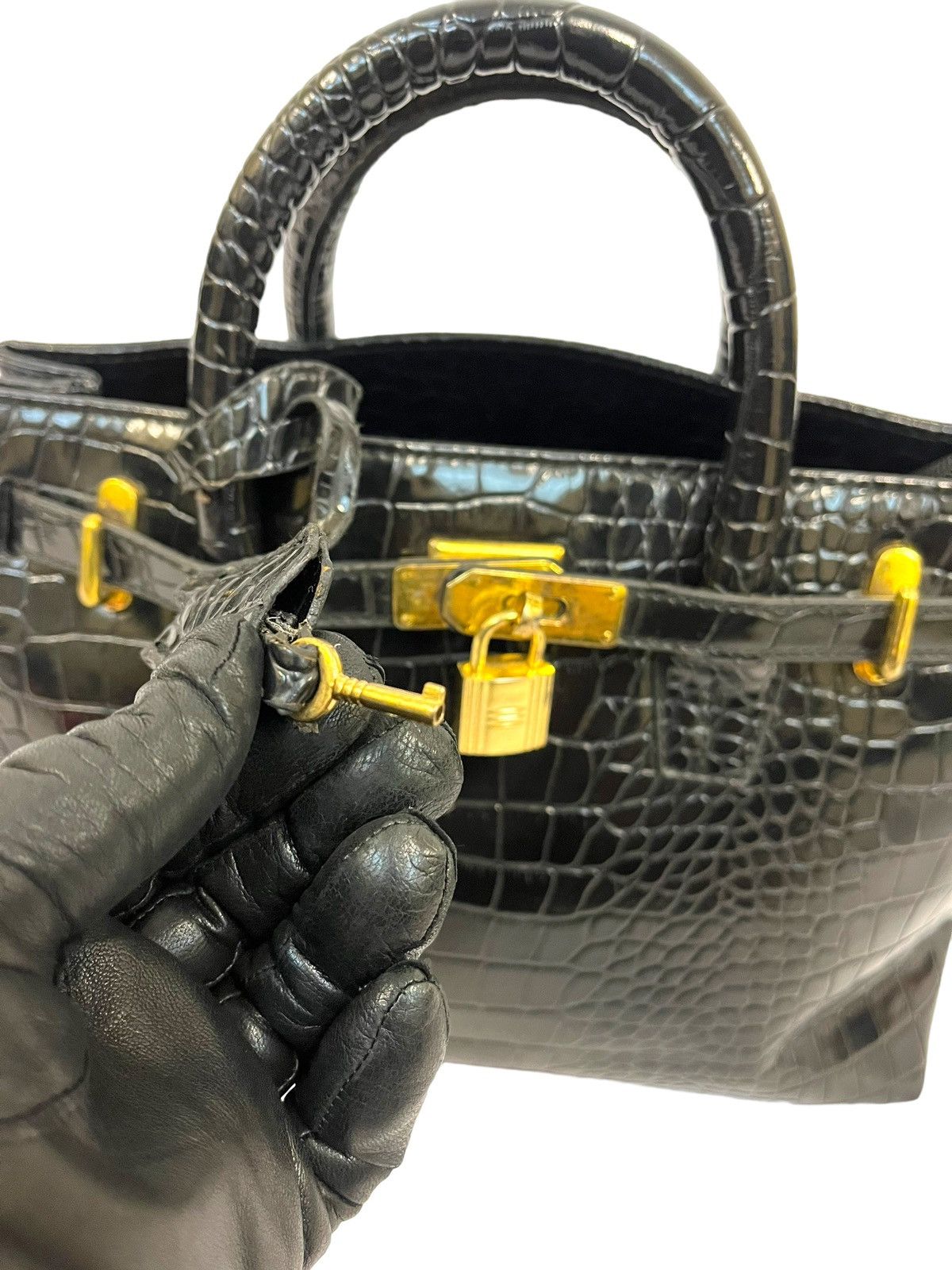 If Six Was Nine Japanese Brand Parody Birkin Handbag Size ONE SIZE - 9 Thumbnail